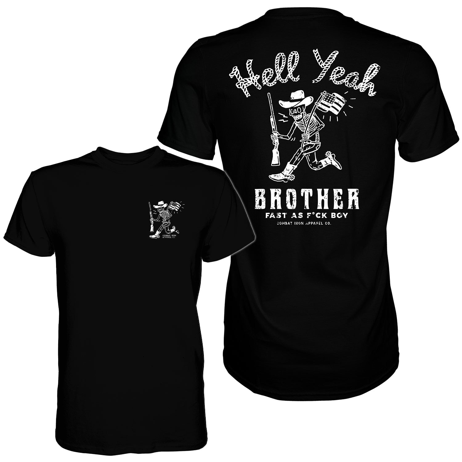 HELL YEAH BROTHER COWBOY T-SHIRT