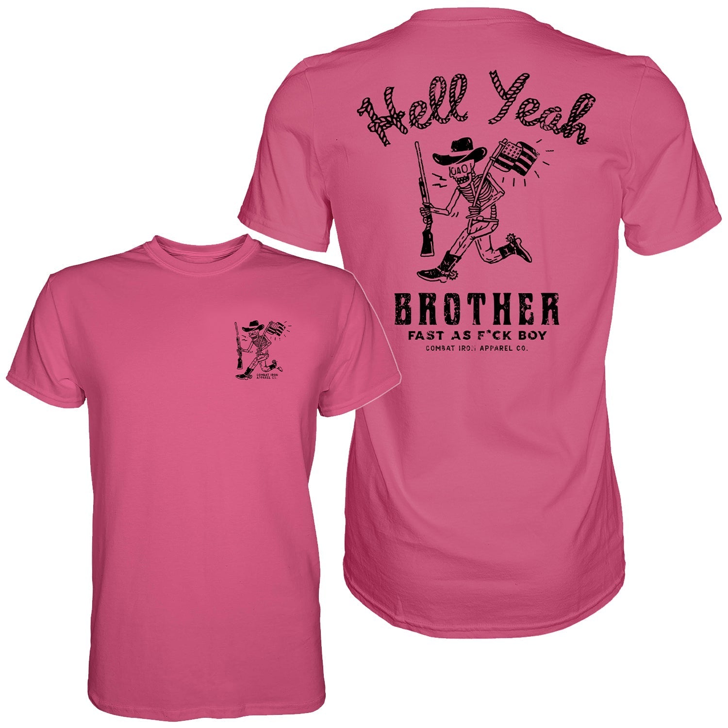 Hell Yeah Brother Cowboy Herren T-Shirt