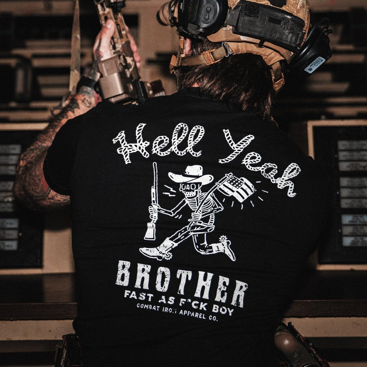 HELL YEAH BROTHER COWBOY T-SHIRT