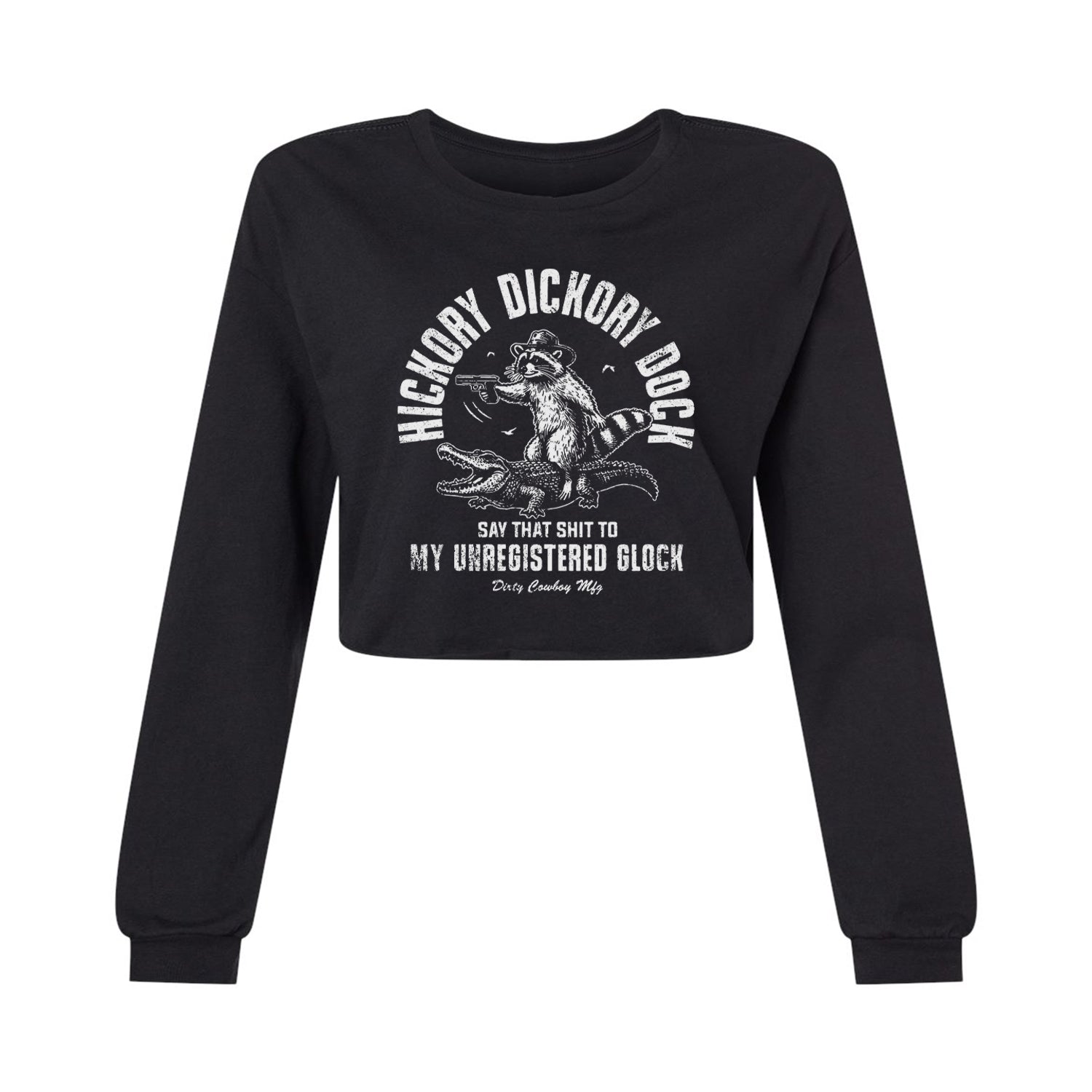 Hickory Dickory Dock Women's Long Sleeve Crop