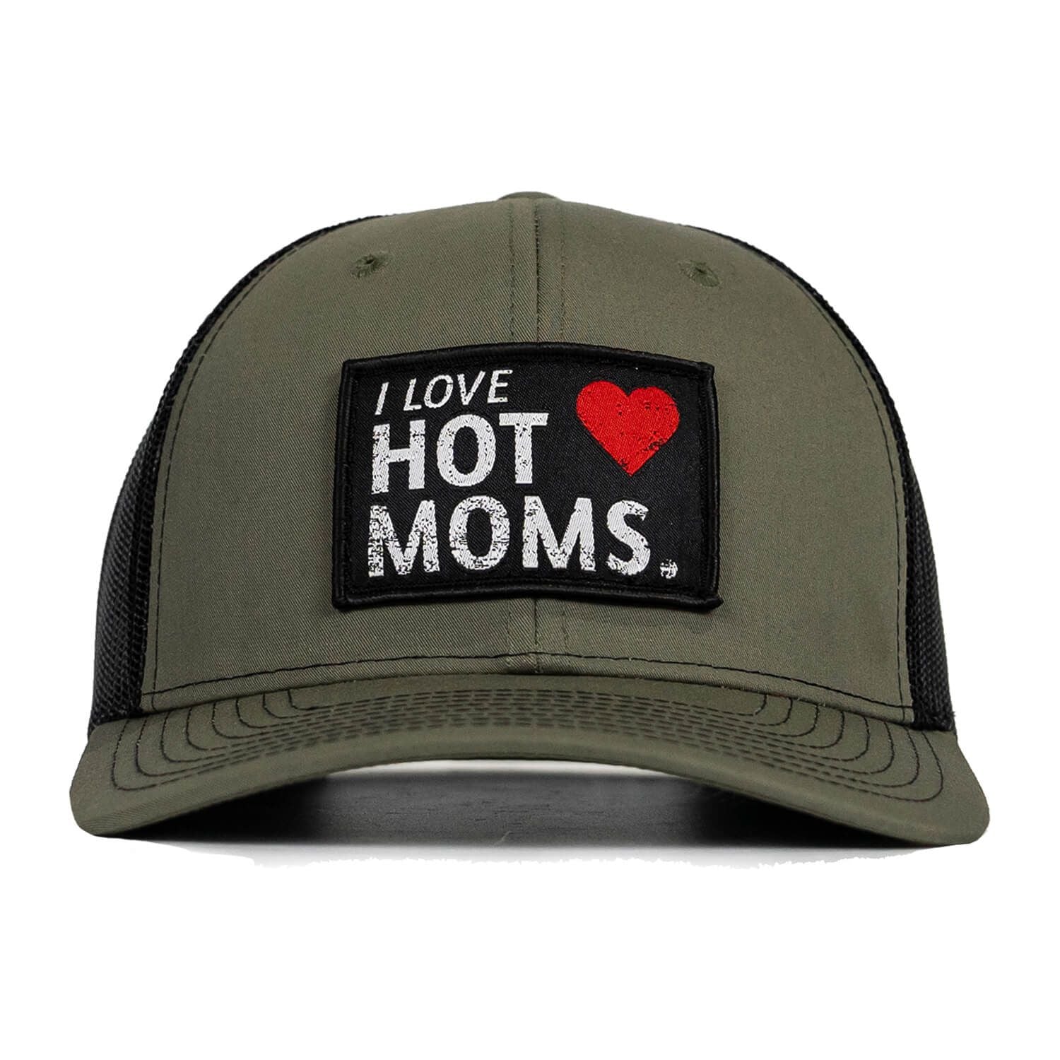 I LOVE HOT MOMS PATCH SNAPBACK