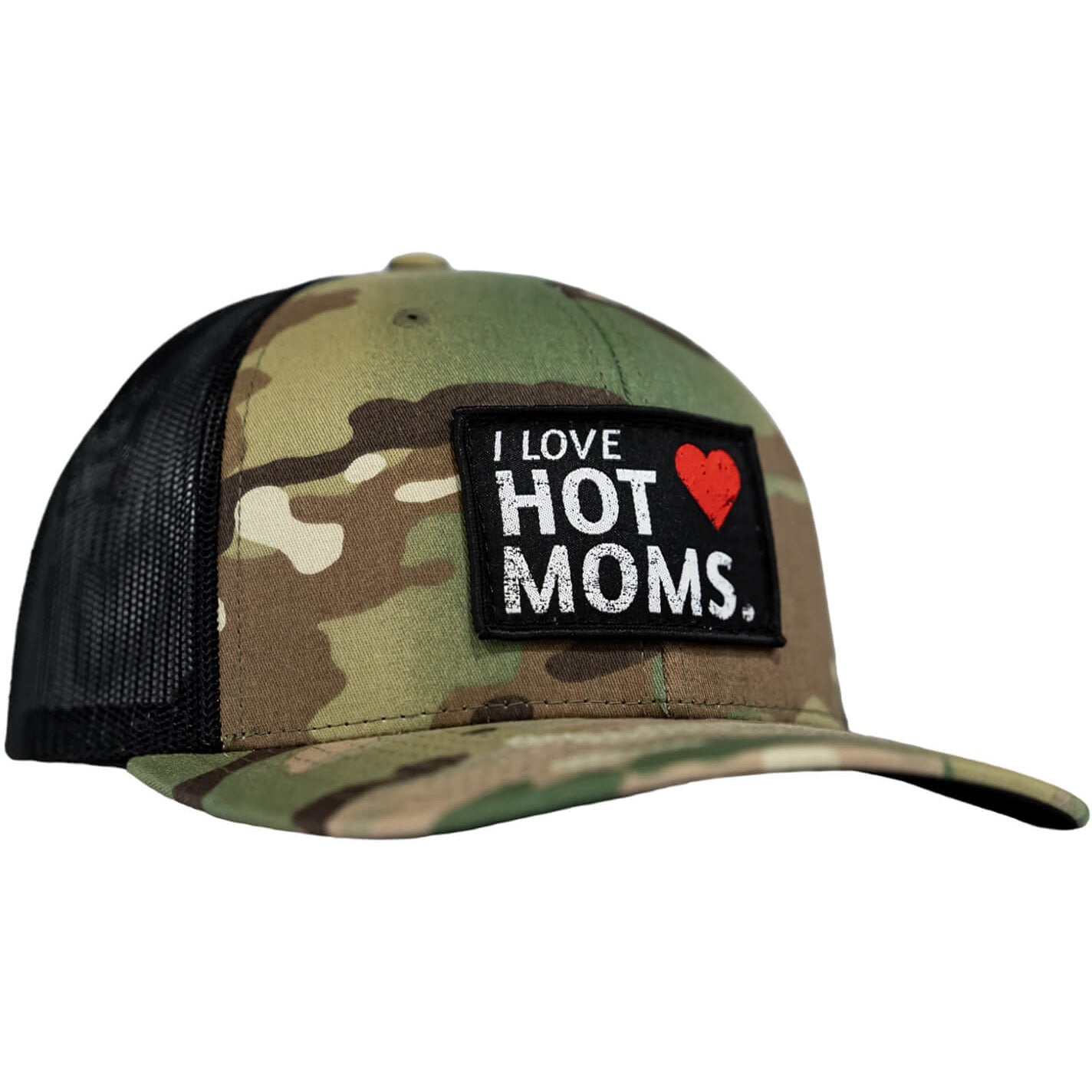 I LOVE HOT MOMS PATCH SNAPBACK