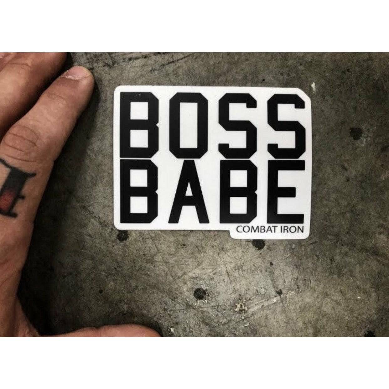 BOSS BABE ALL WEATHER DECAL