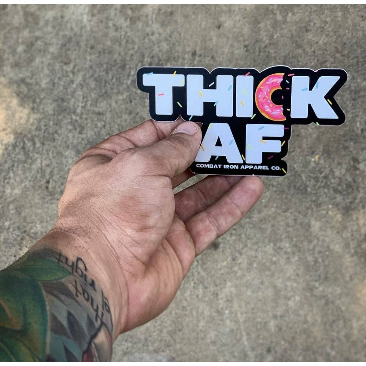 THICK AF DONUT EDITION DECAL