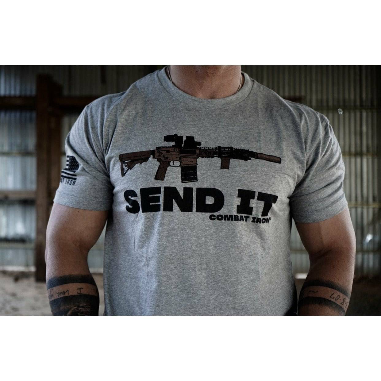 Send It Long Gun Men's T-Shirt