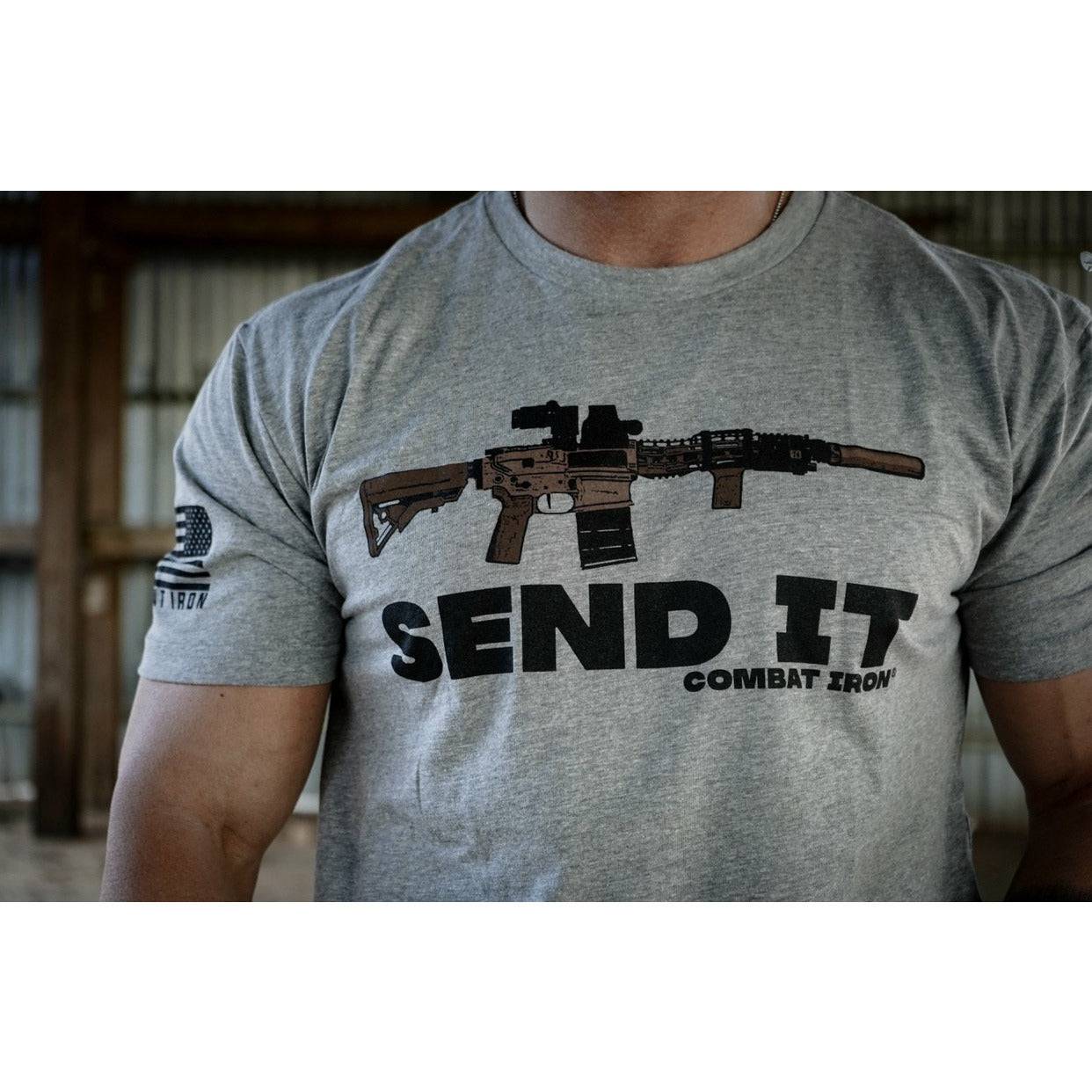 Send It Long Gun Men's T-Shirt