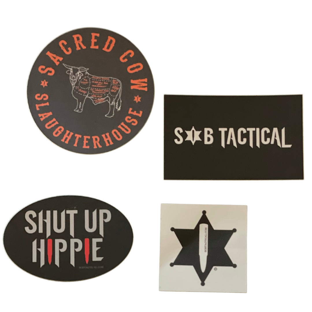 SOB Tactical Stickers - Cool, High-Quality Decals for Any Surface