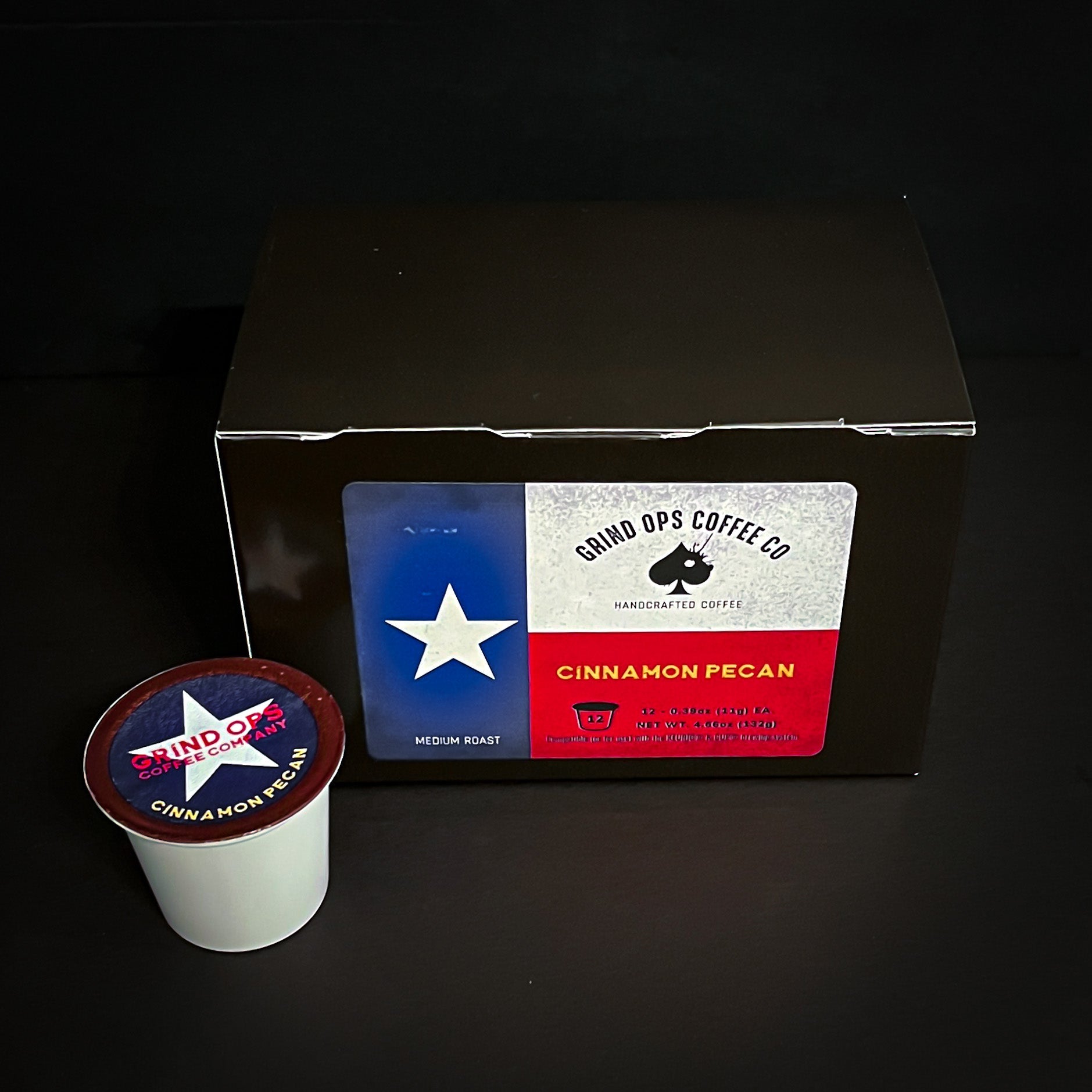 TEXAS BLEND COFFEE (CINNAMON/PECAN) K-CUPS (KEURIG®)