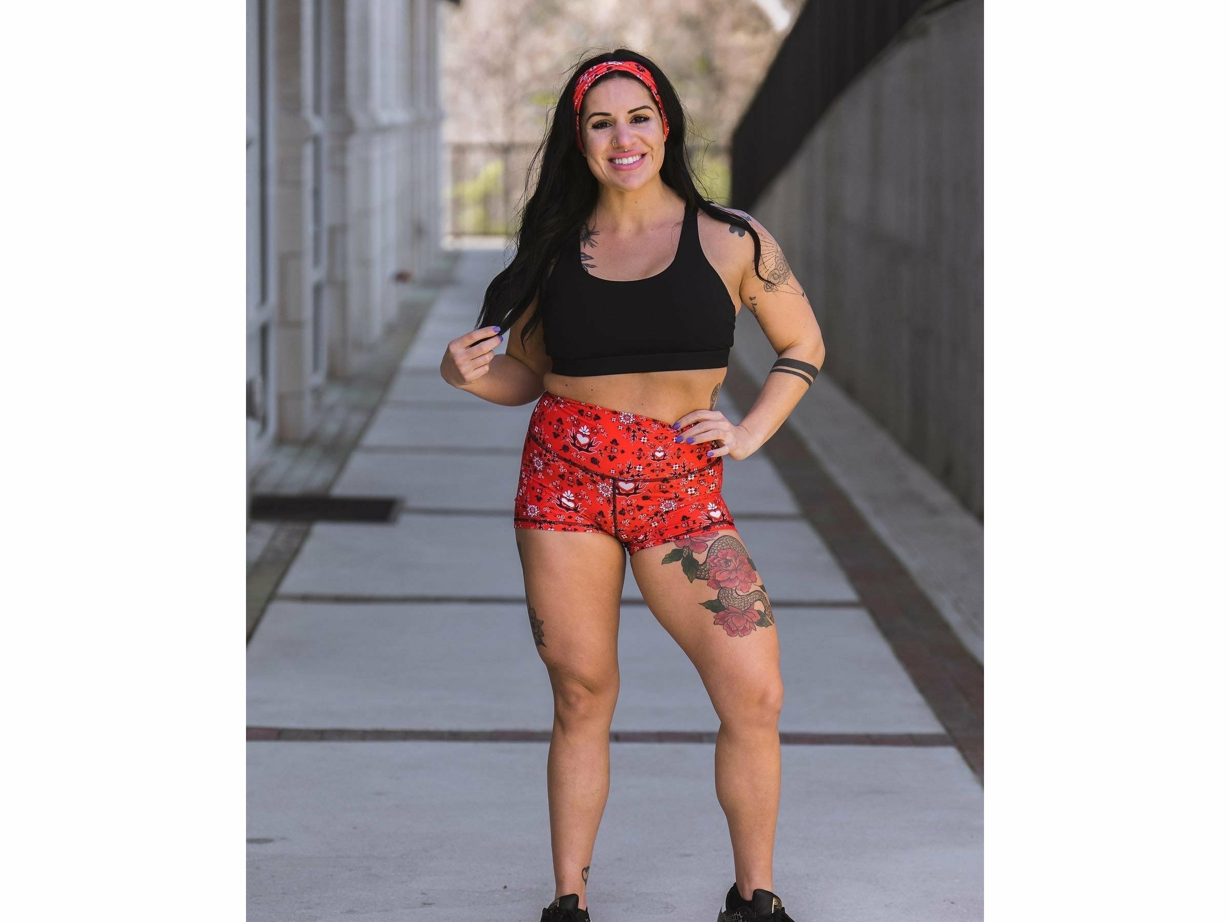 Lady Vertex Shorts - Unicorn Collection