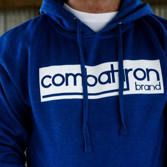 ORIGINAL COMBAT IRON BRANDED BOX MEN'S MIDWEIGHT HOODIE