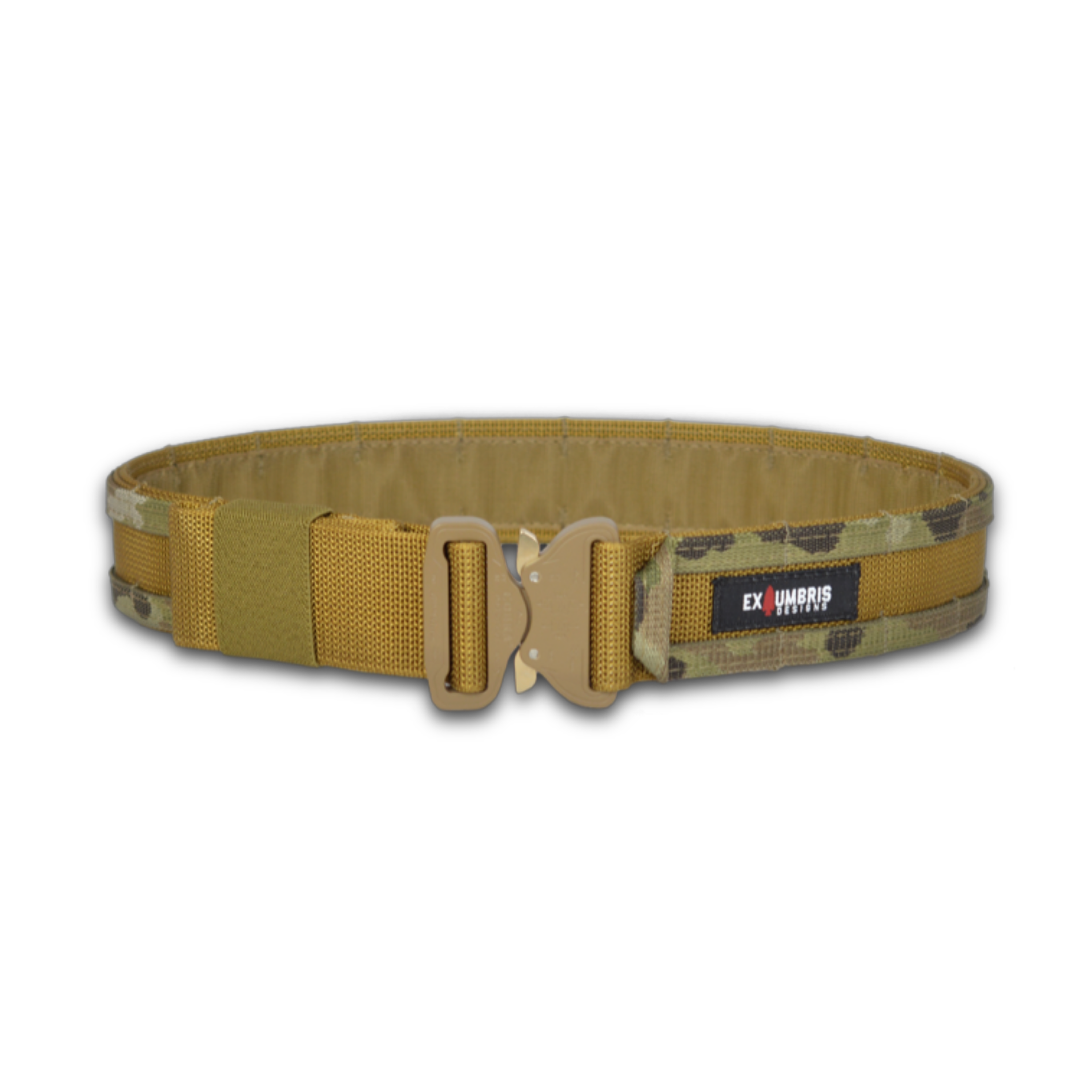 2” Assault Belt - MultiCam/Coyote Brown w/Brown Buckle