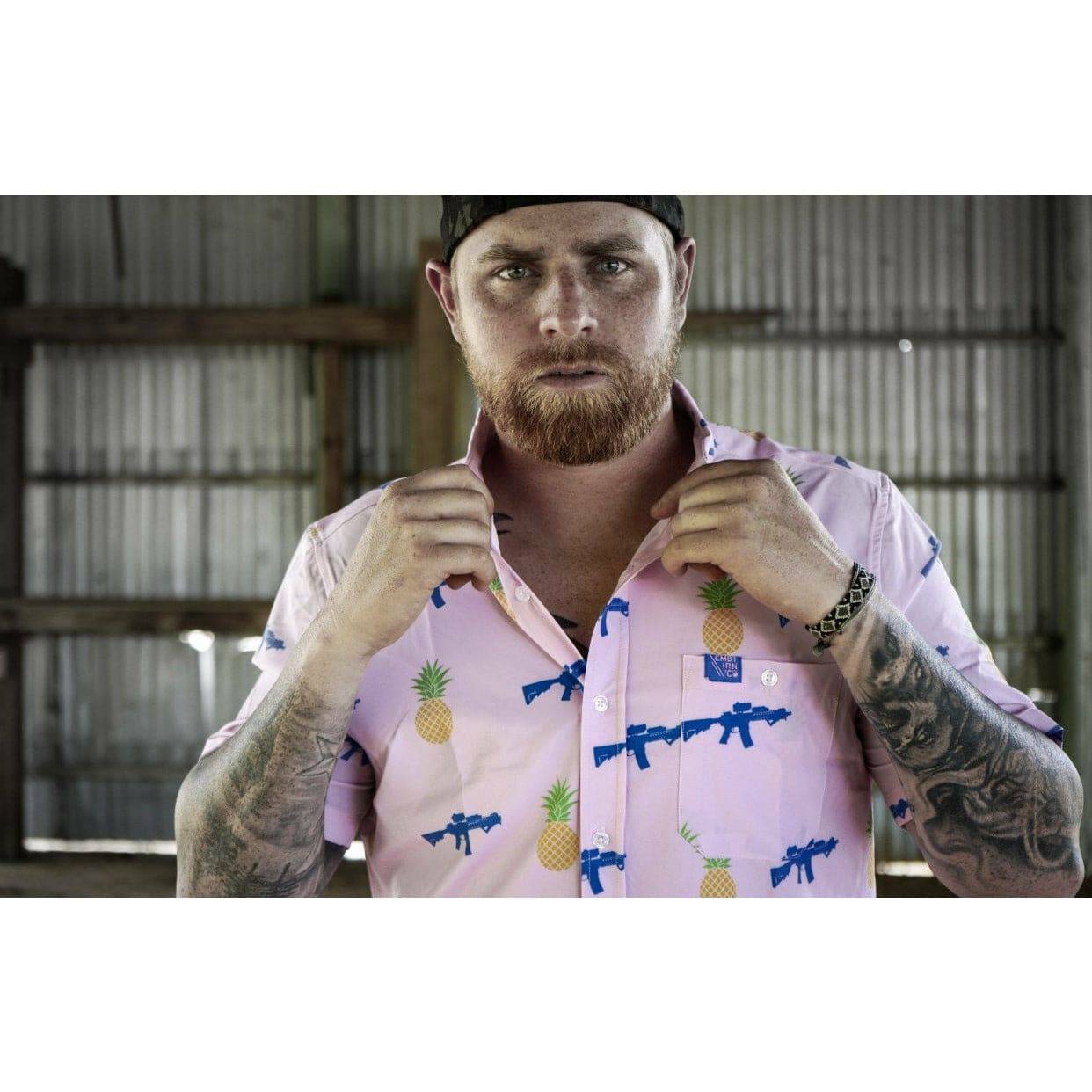 LIGHT WEIGHT BUTTON UP SHORT SLEEVE