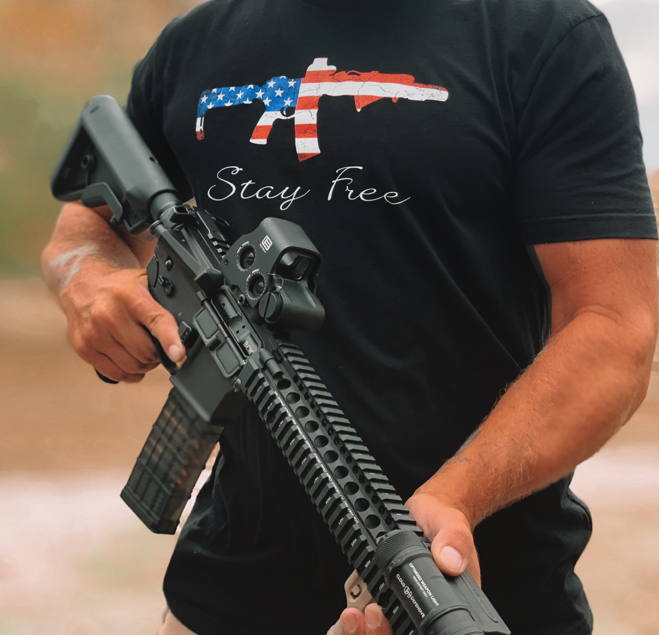 STAY FREE TEE