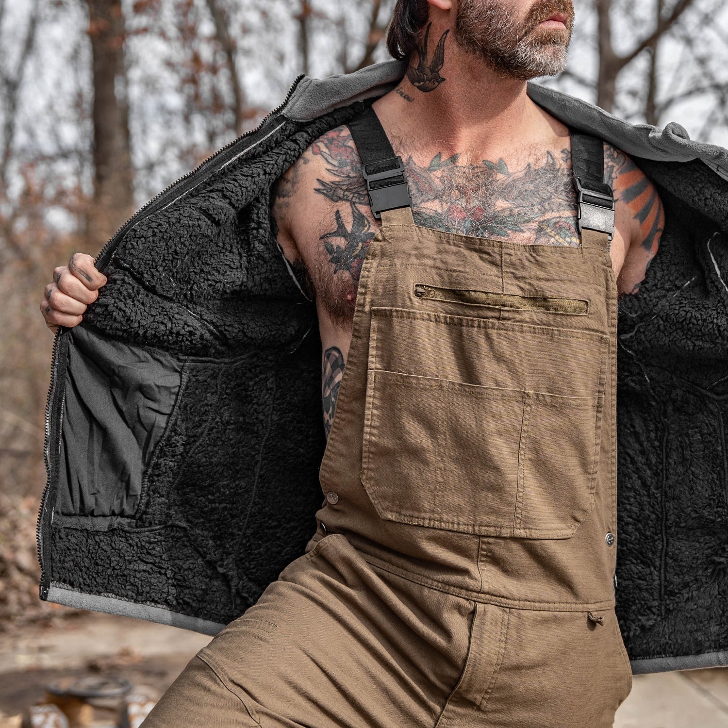 Expedition Plush Lined Men's Winter Jacket