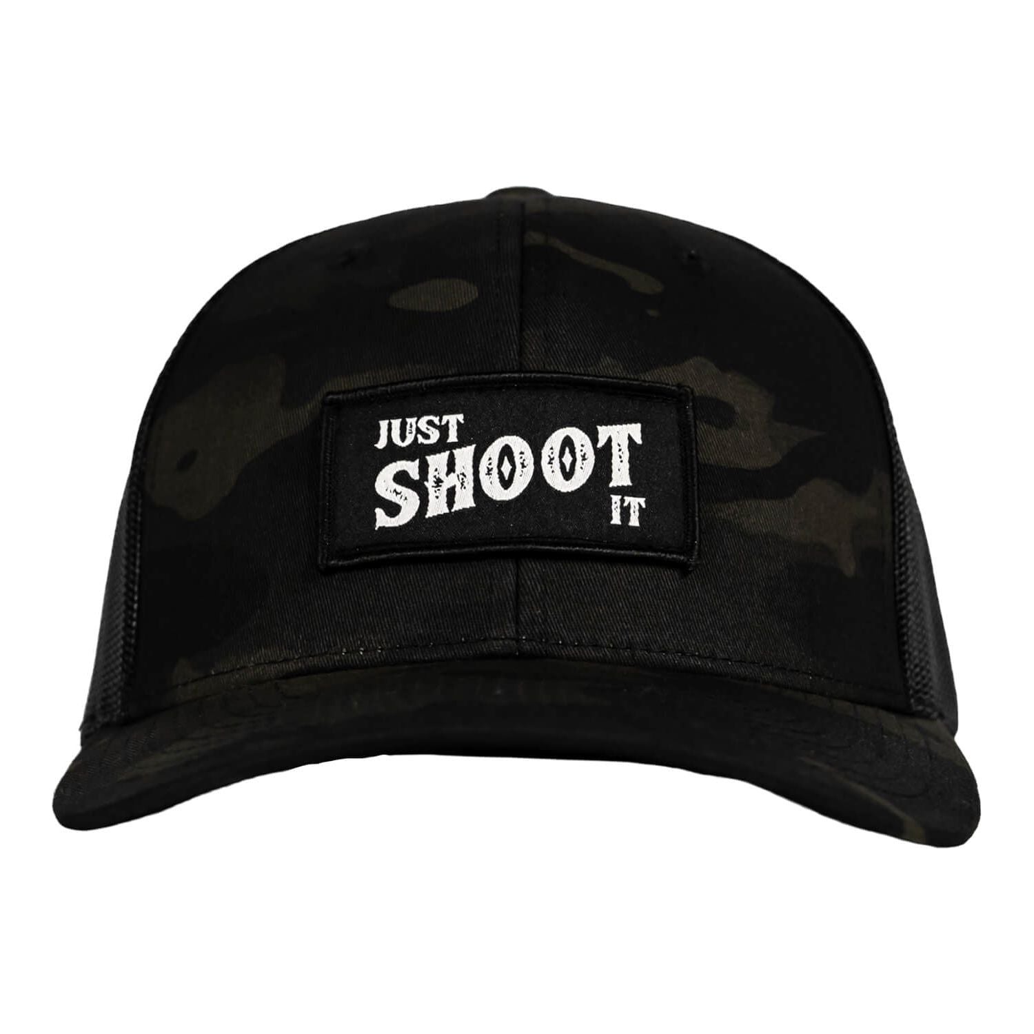 Just Shoot It Patch Snapback HAT