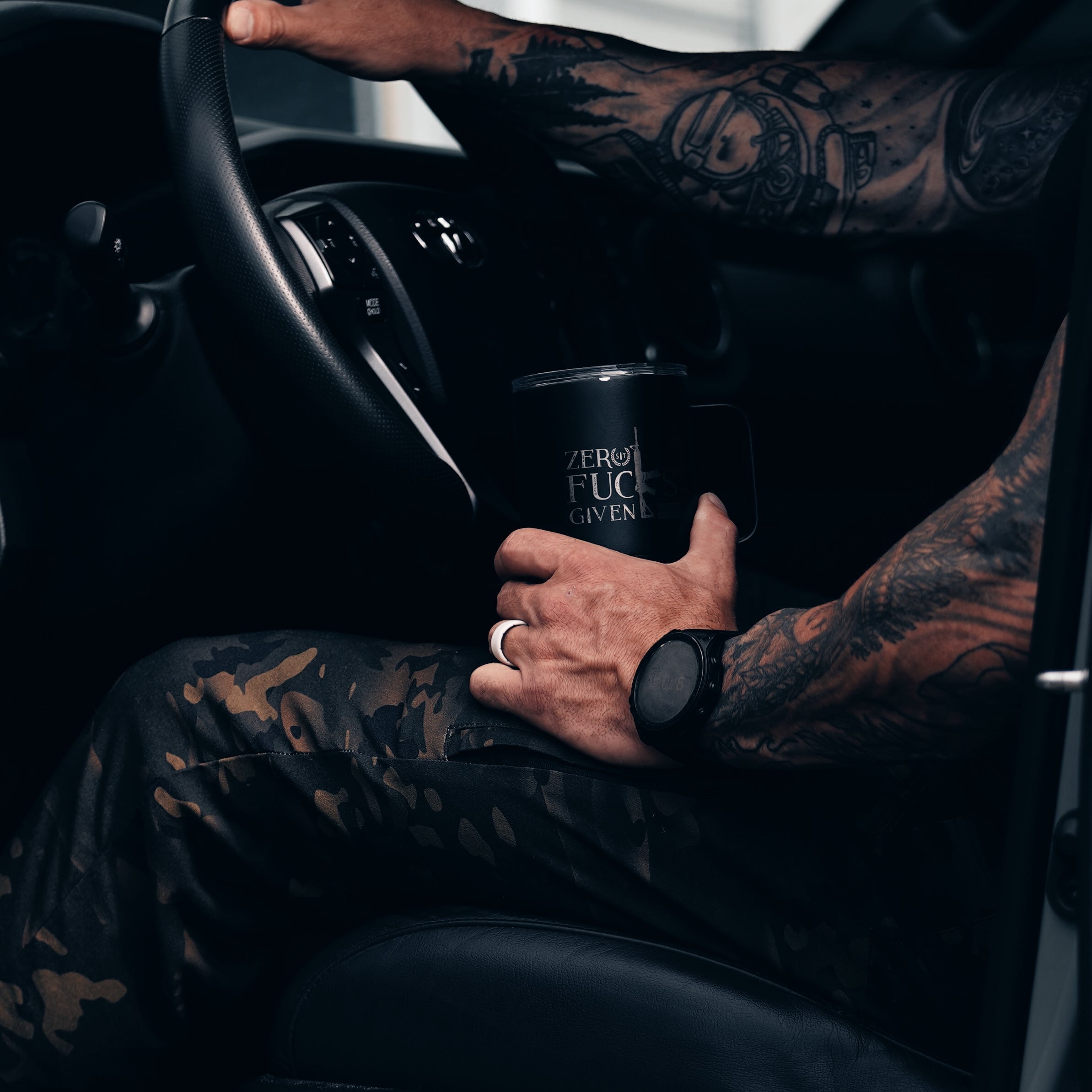 Zero Fucks 10 oz Mug Tumbler