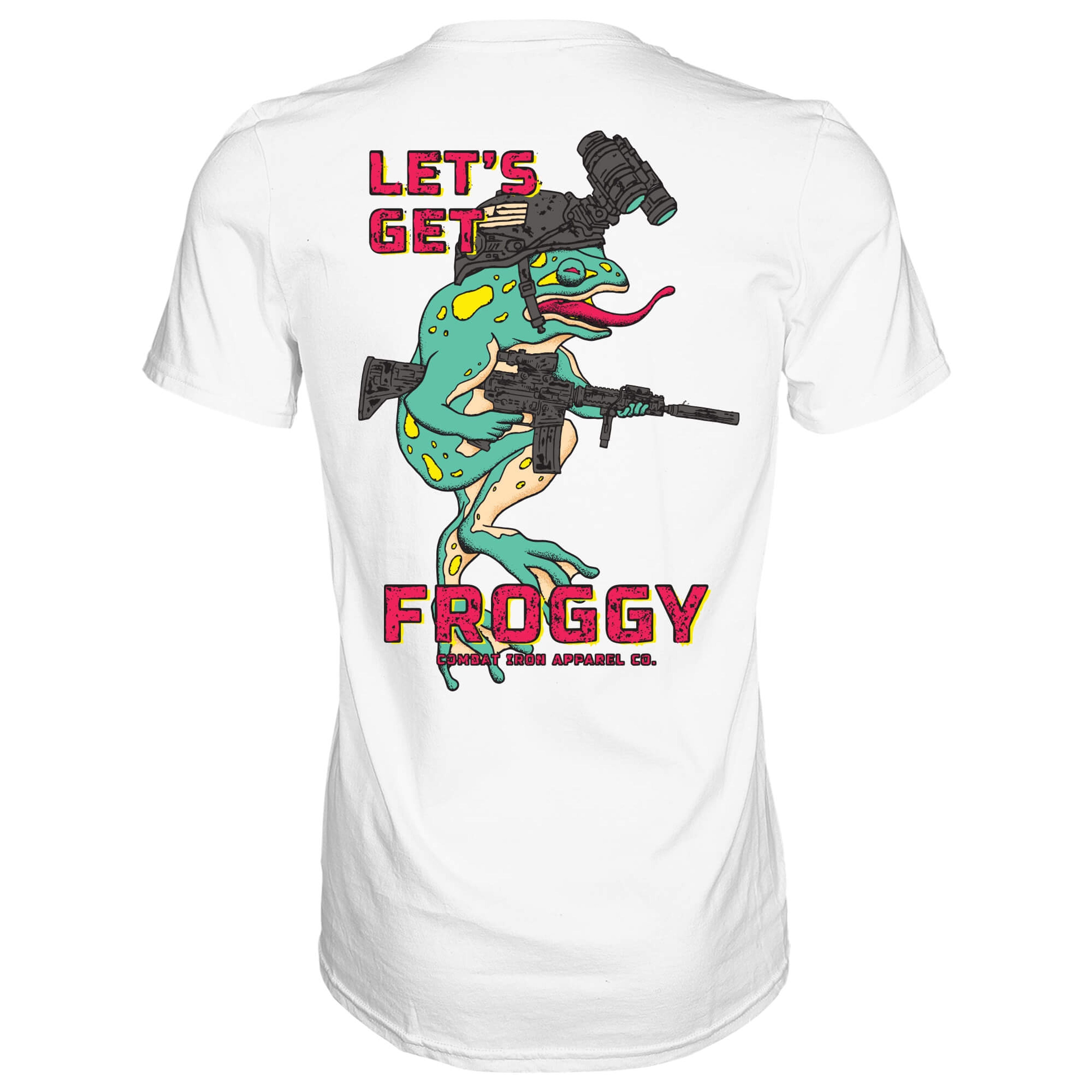 LET'S GET FROGGY OPERATOR STYLE MEN'S T-SHIRT