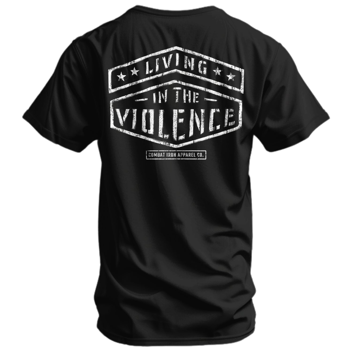 LIVING IN THE VIOLENCE MEN'S T-SHIRT
