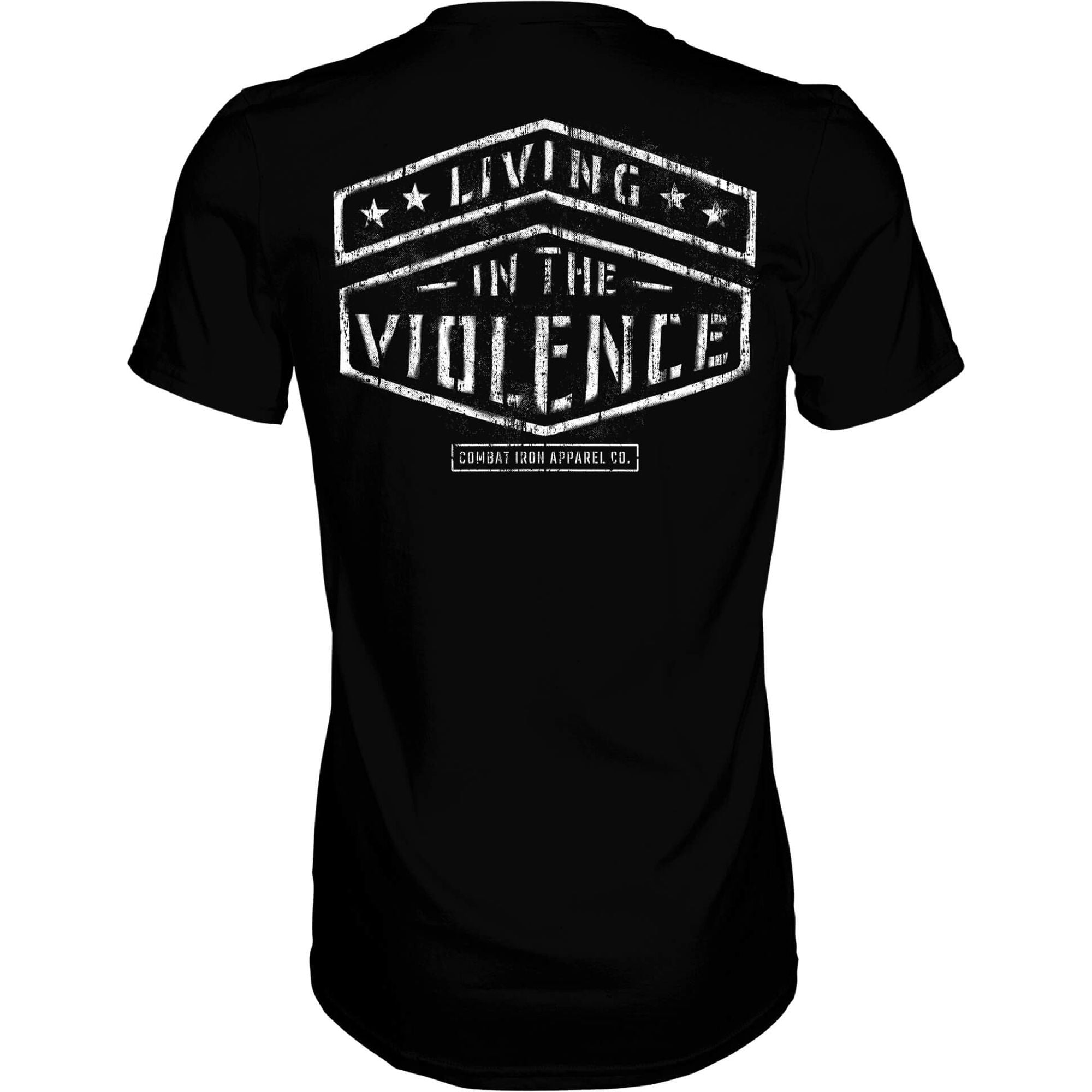 LIVING IN THE VIOLENCE MEN’S T-SHIRT