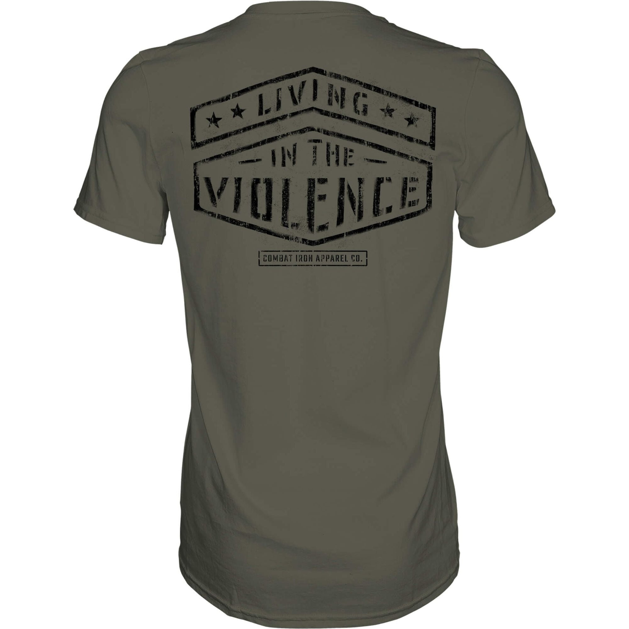 LIVING IN THE VIOLENCE MEN’S T-SHIRT