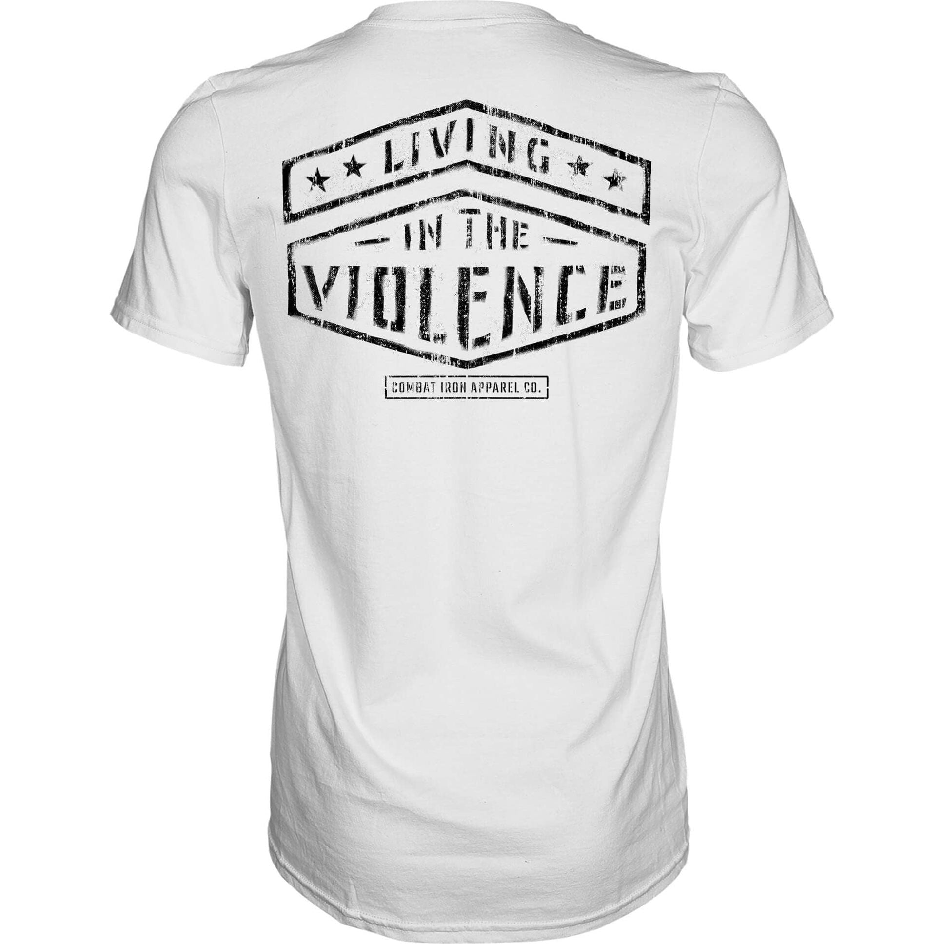 LIVING IN THE VIOLENCE MEN’S T-SHIRT