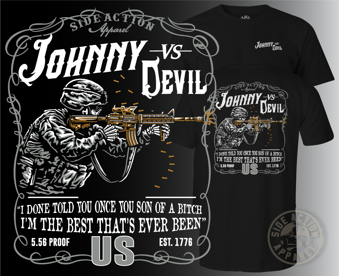 Johnny vs Devil Tee