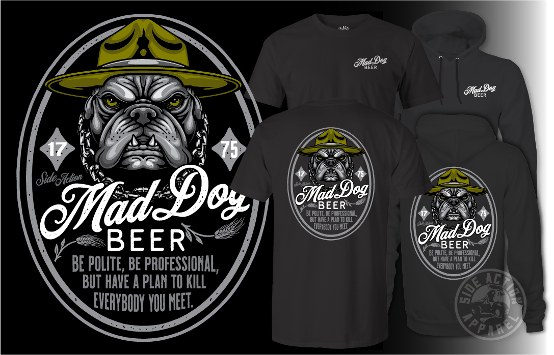 Mad Dog Beer Tee