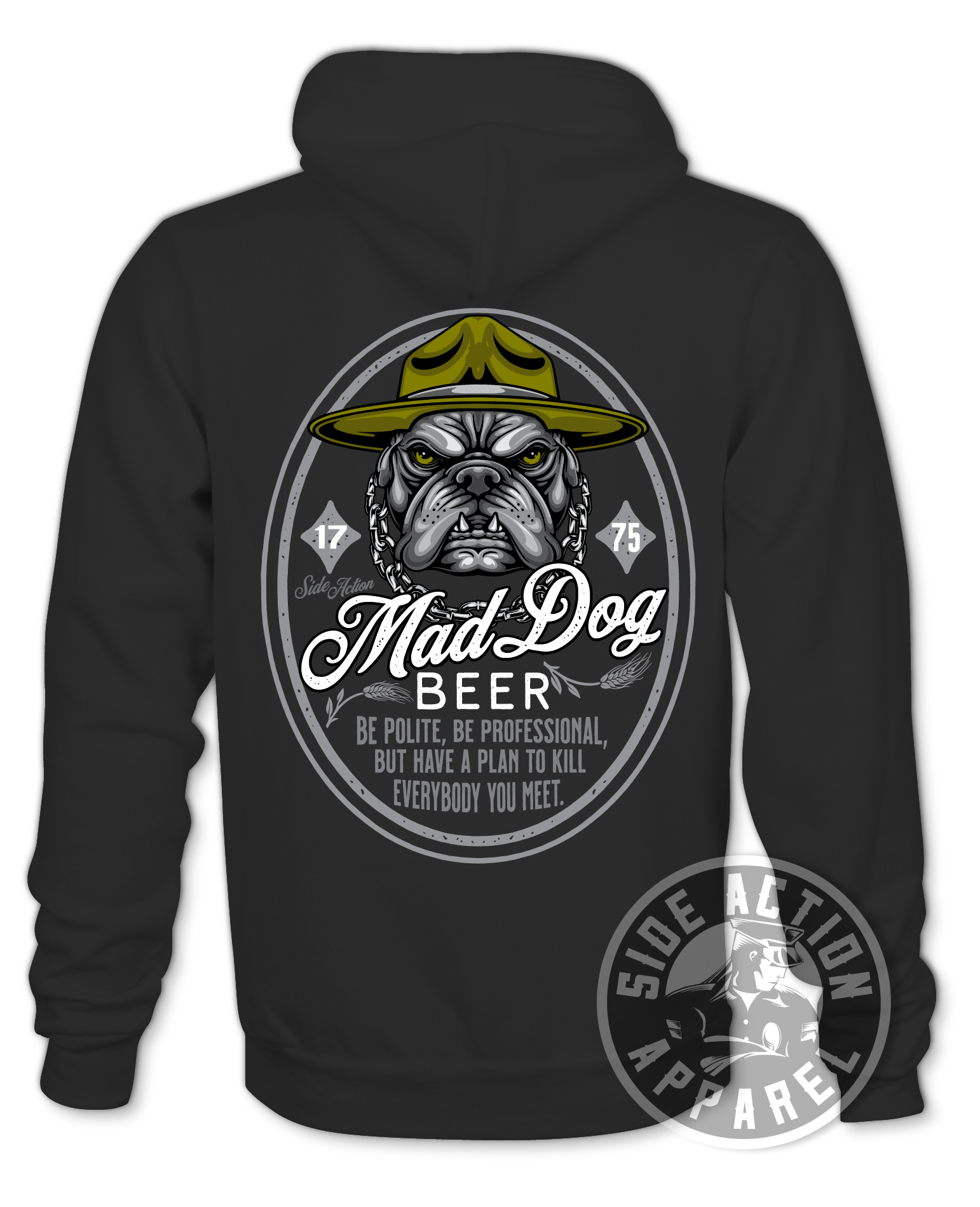 SAA Mad Dog Beer Hoodie