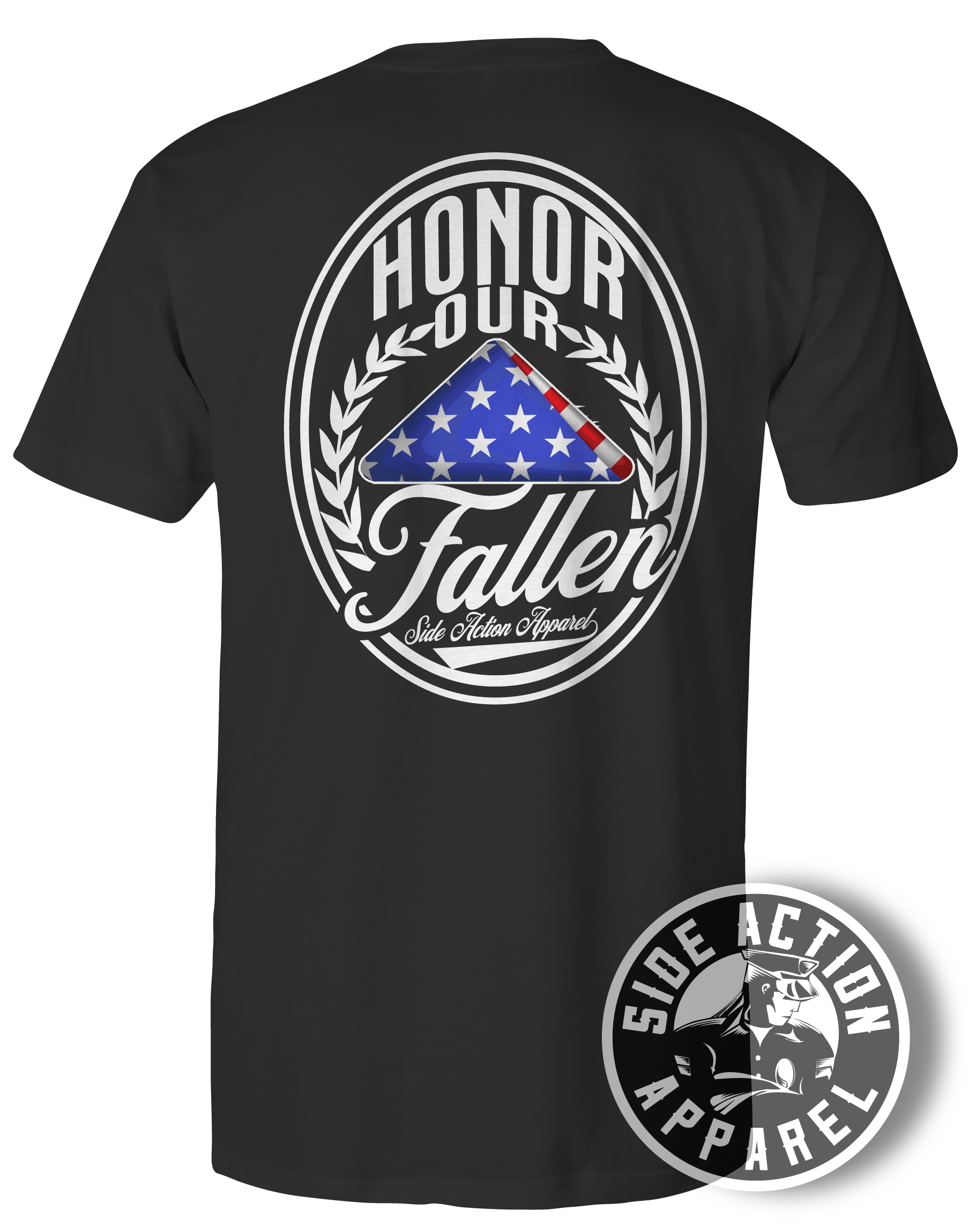 Honor our Fallen Tee - Flag