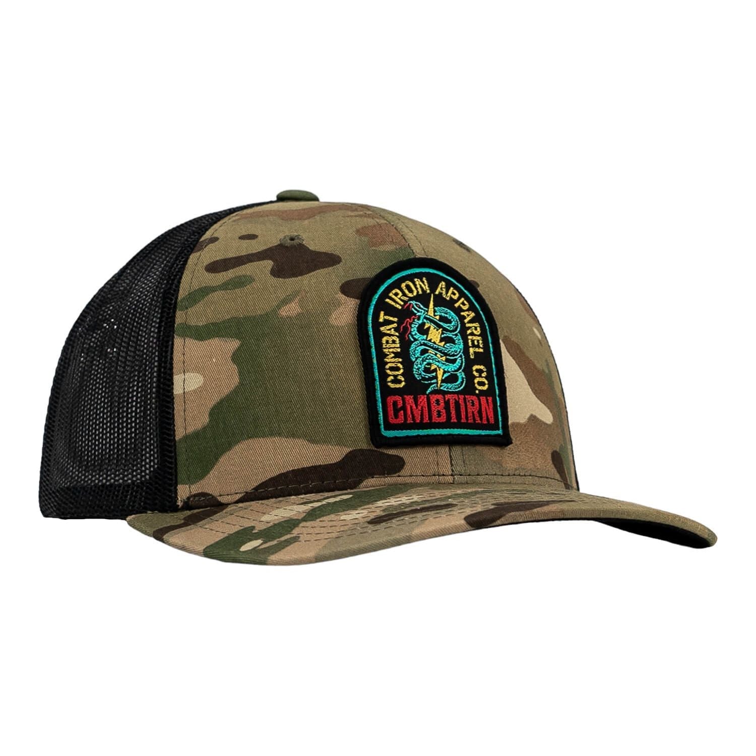 NEON DEFENDER PATCH SNAPBACK HAT