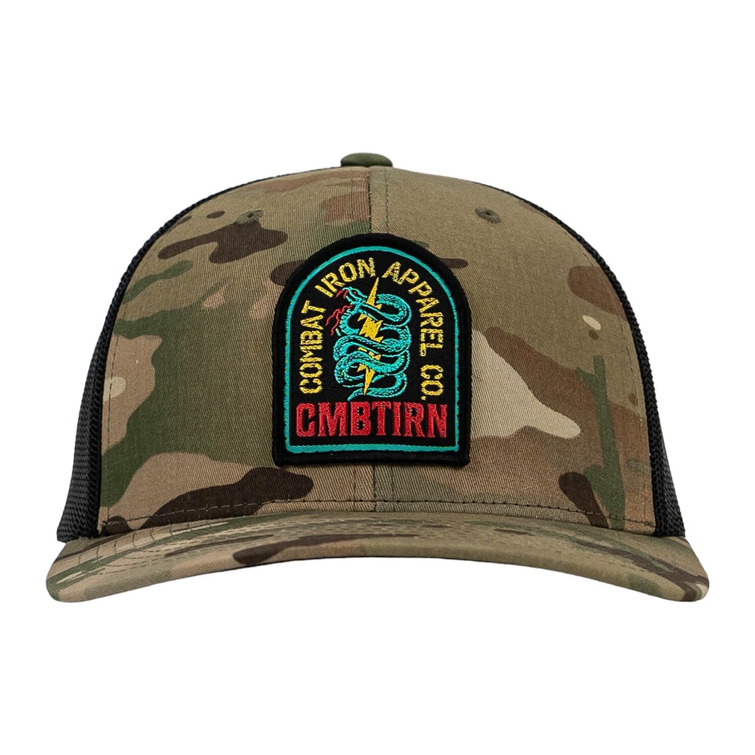 NEON DEFENDER PATCH SNAPBACK HAT