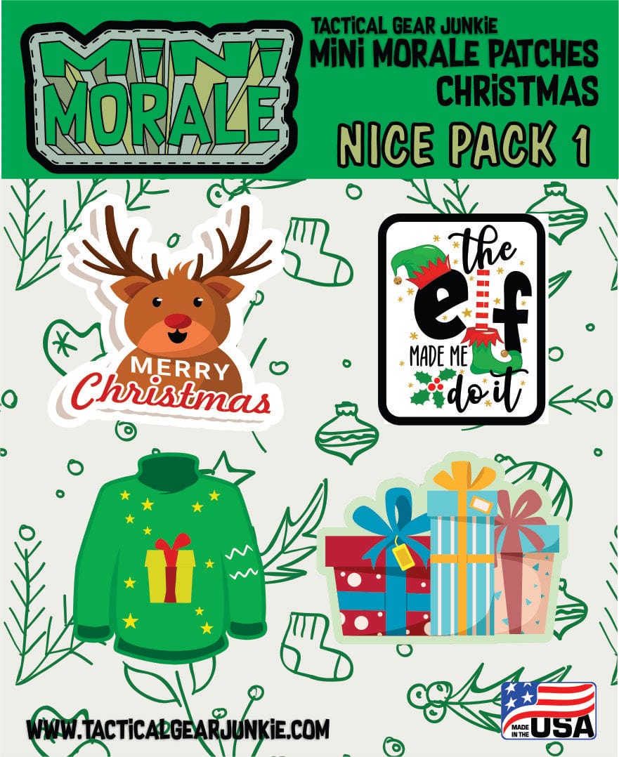 Mini Morale - Christmas Nice Patch Pack 1