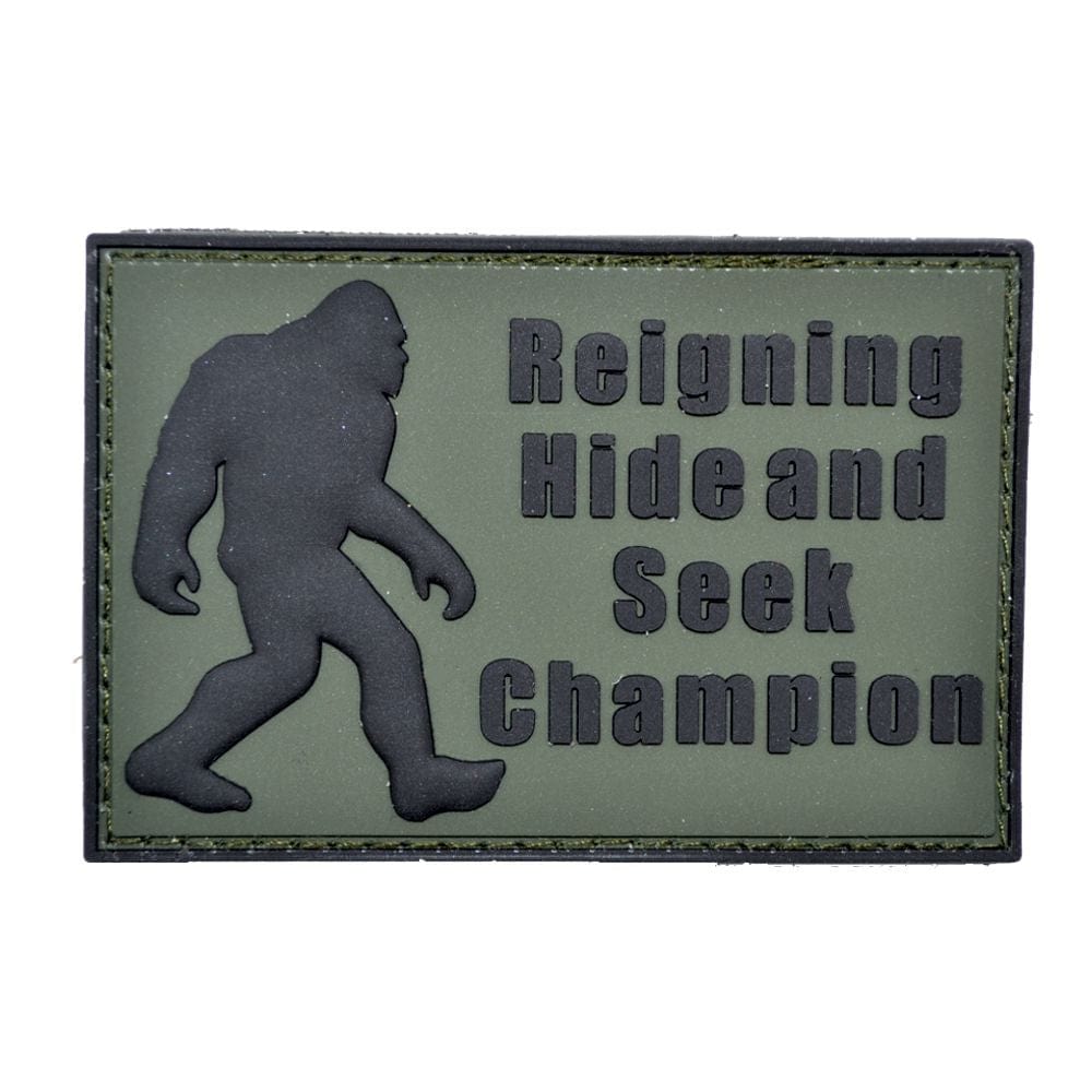 Reigning Hide and Seek Champion - PVC Patch