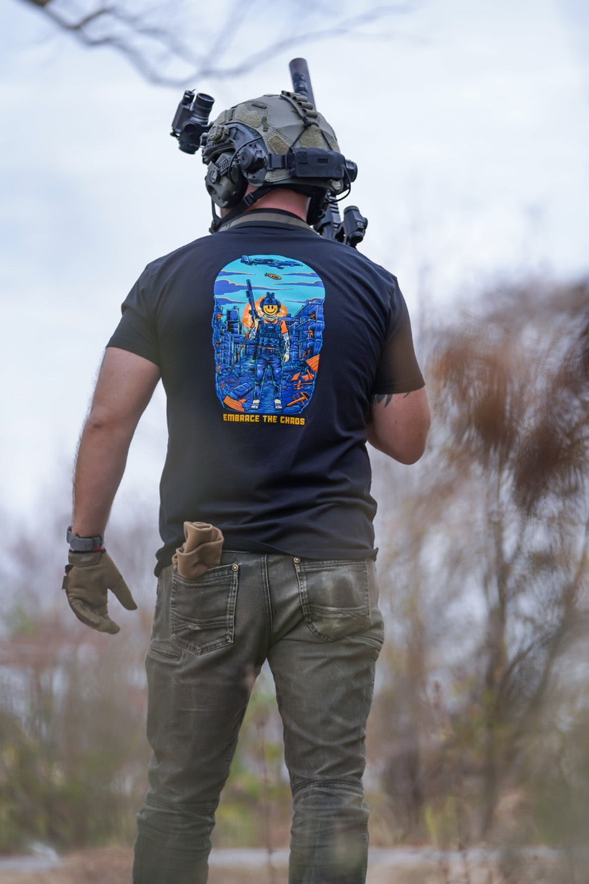 EMBRACE THE CHAOS TEE
