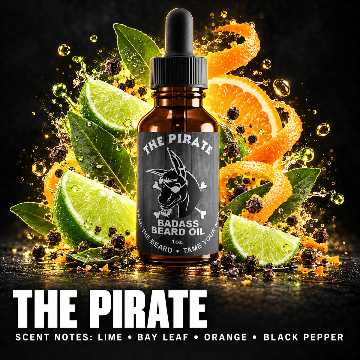The Pirate Beard Oil
