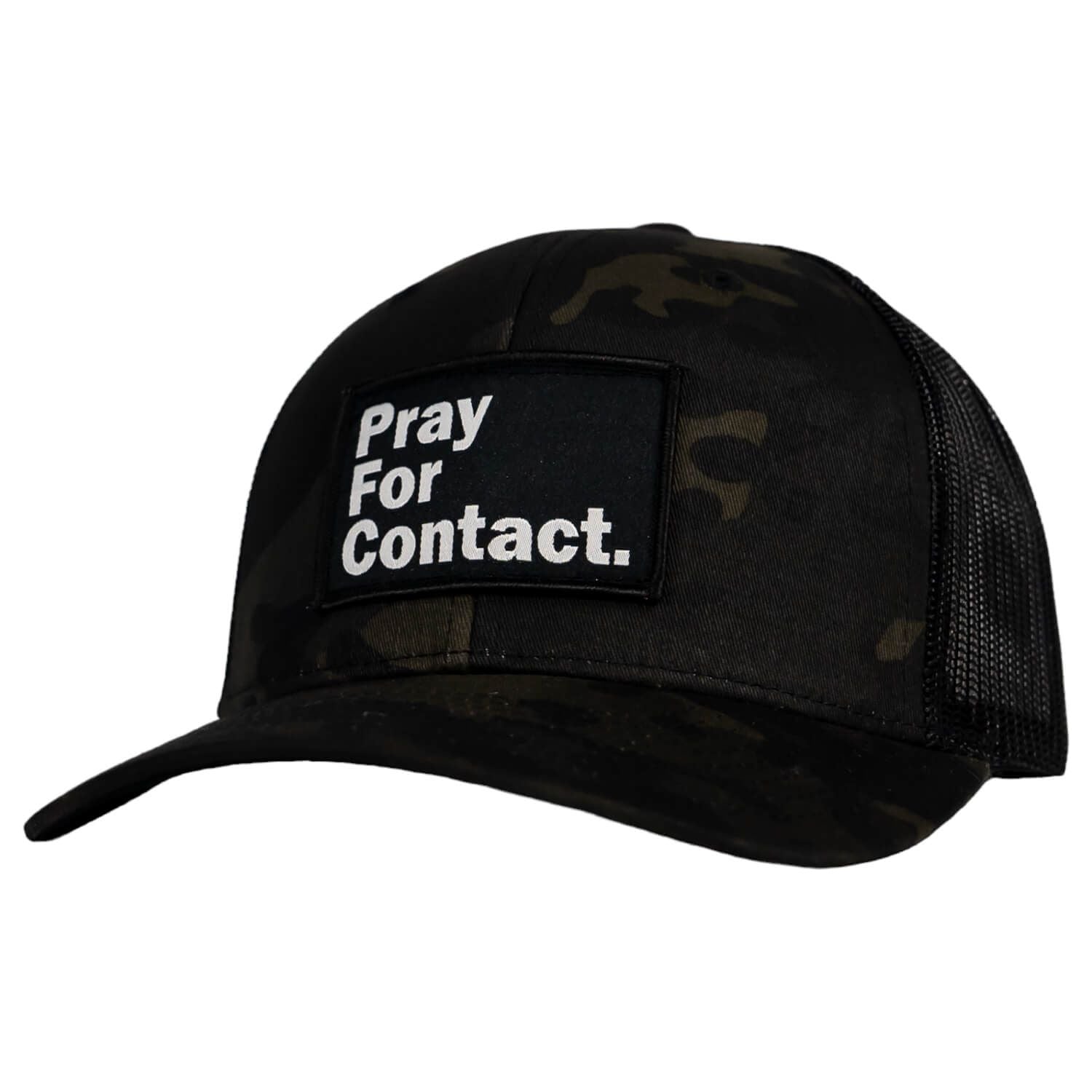 PRAY FOR CONTACT Aufnäher Snapback CAP