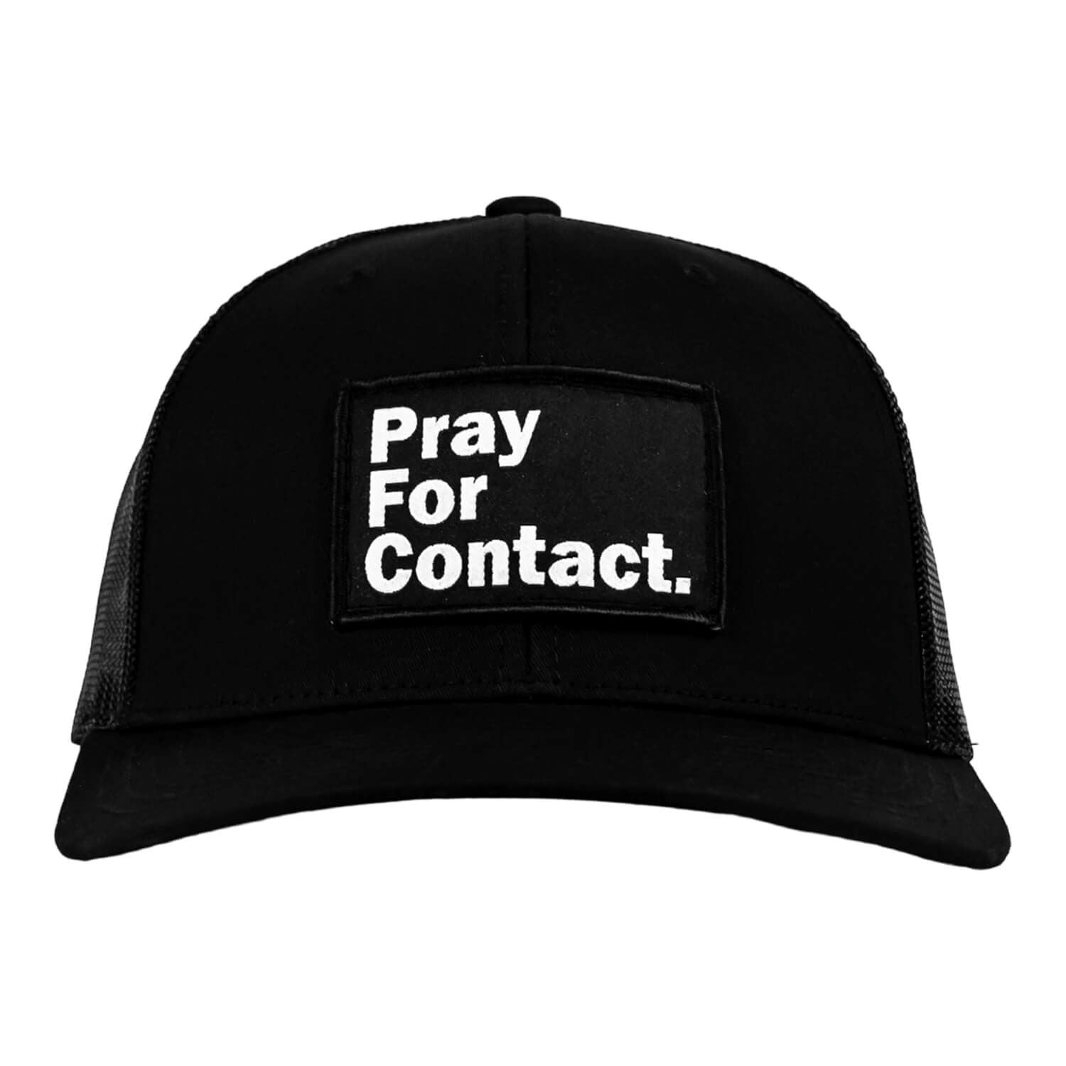 PRAY FOR CONTACT Patch Snapback HAT