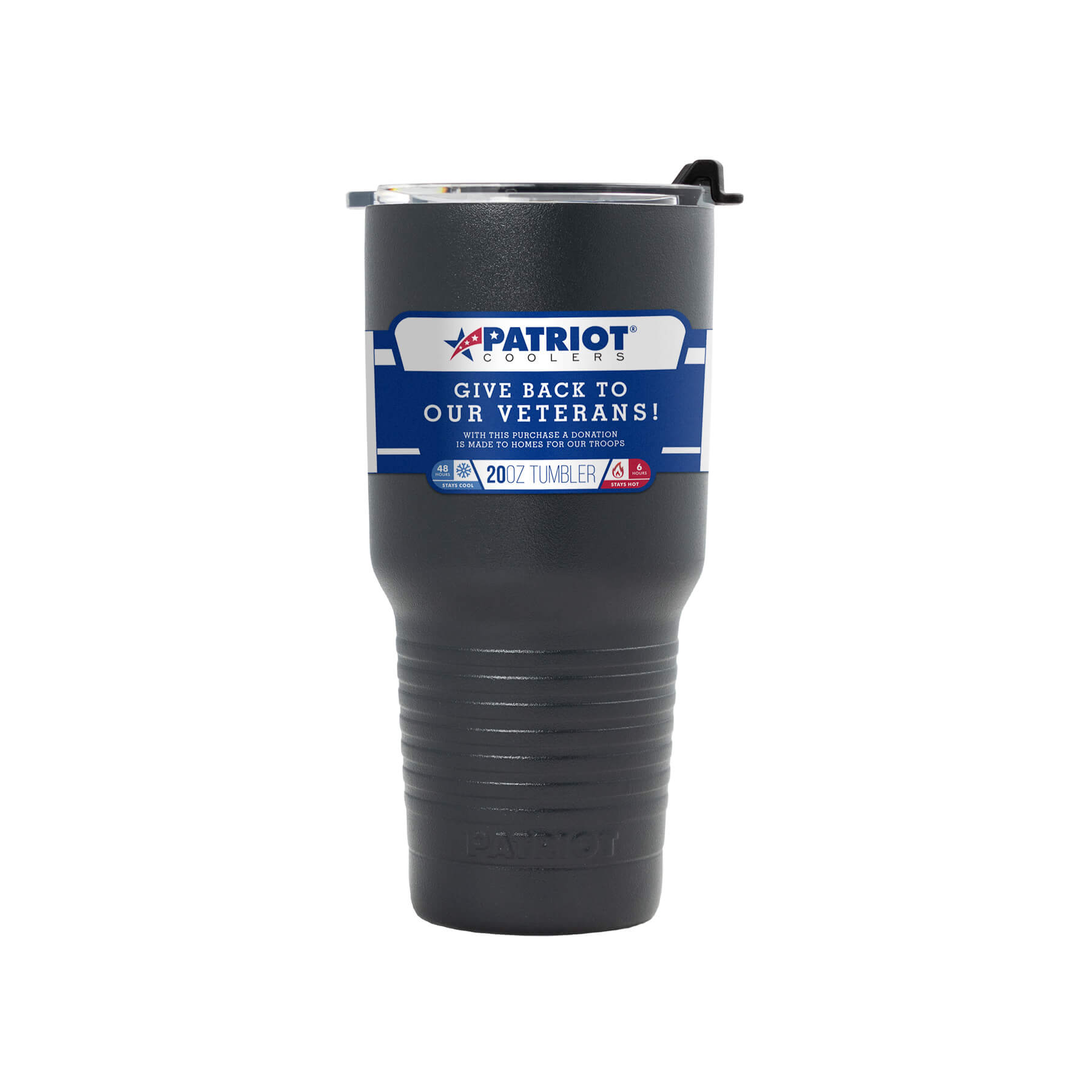 Vaso de acero inoxidable de 20 oz 