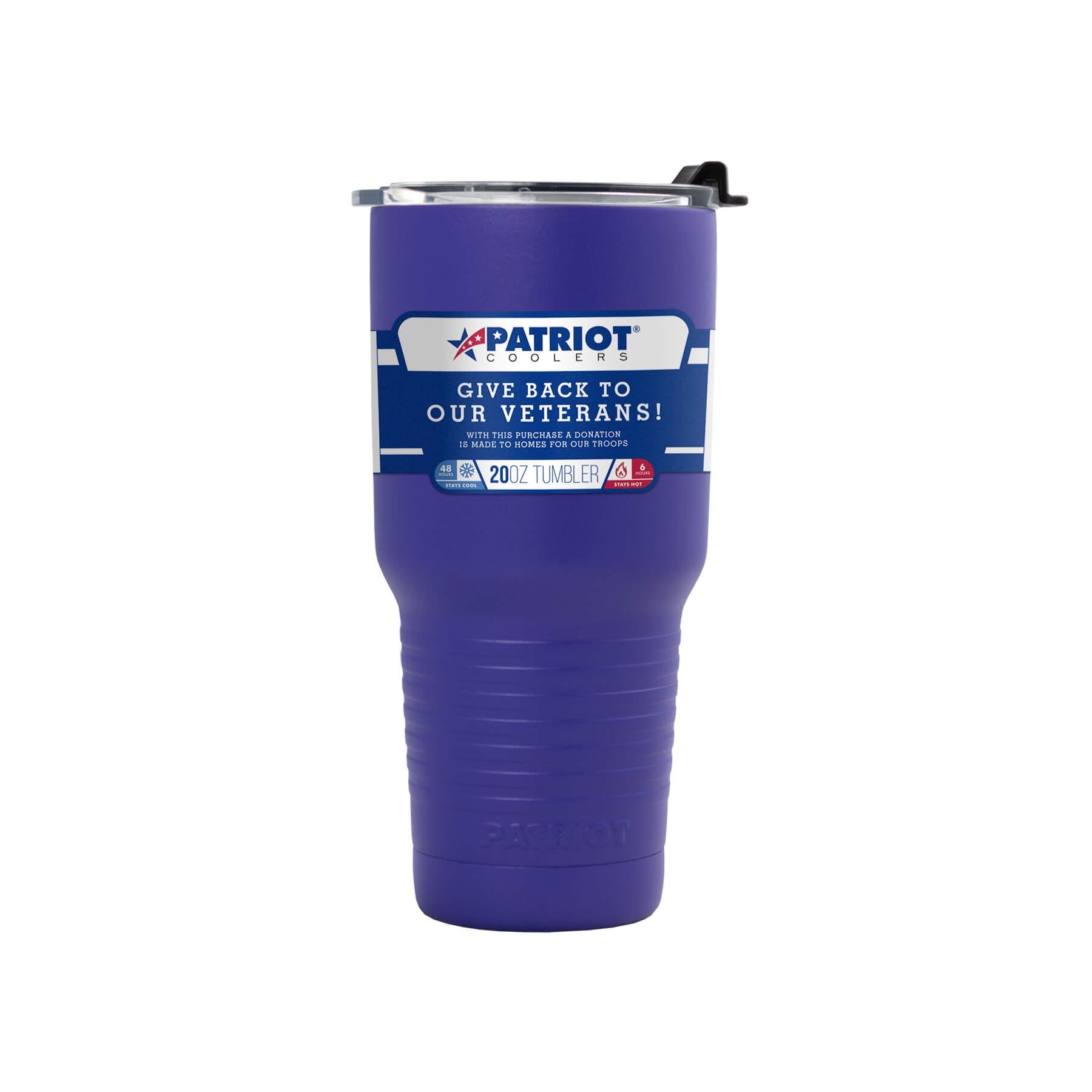 Vaso de acero inoxidable de 20 oz 