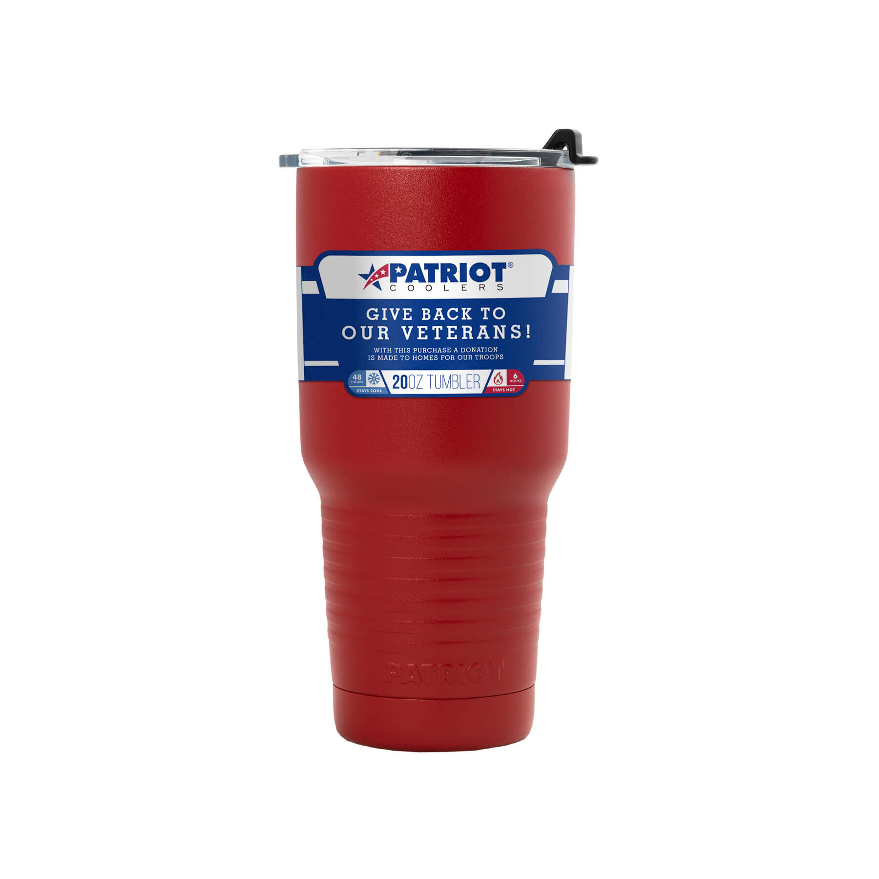 Vaso de acero inoxidable de 20 oz 