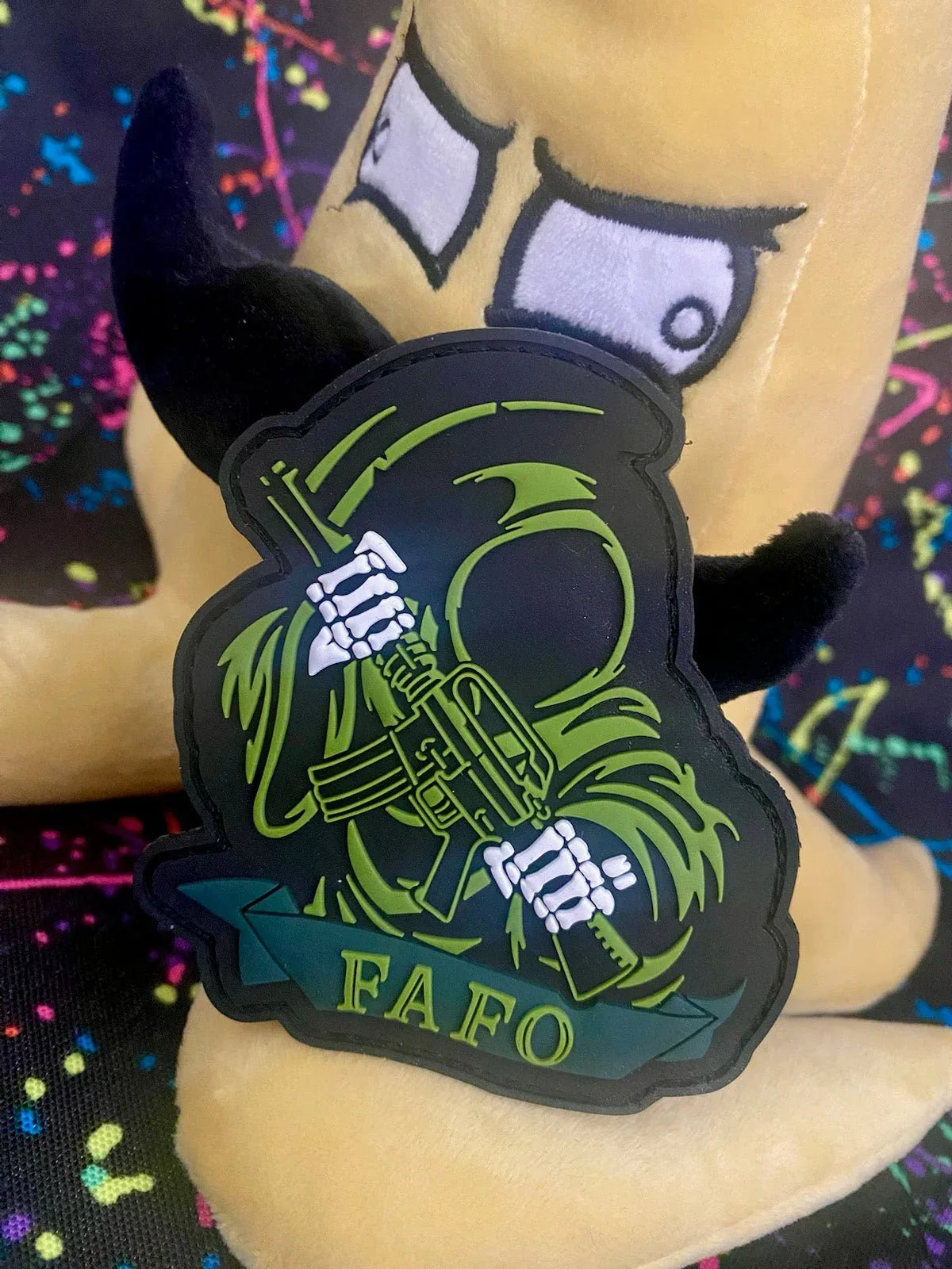 Pvc Reapers FAFO Reaper Fuck around and Find out - PVC PATCH