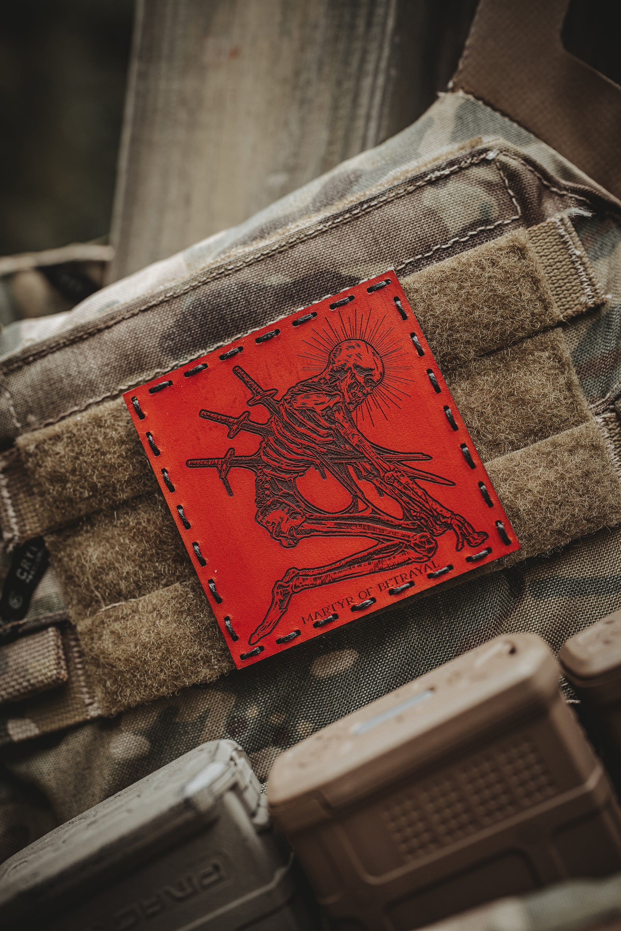 Martyr of Betrayal Leather Patch