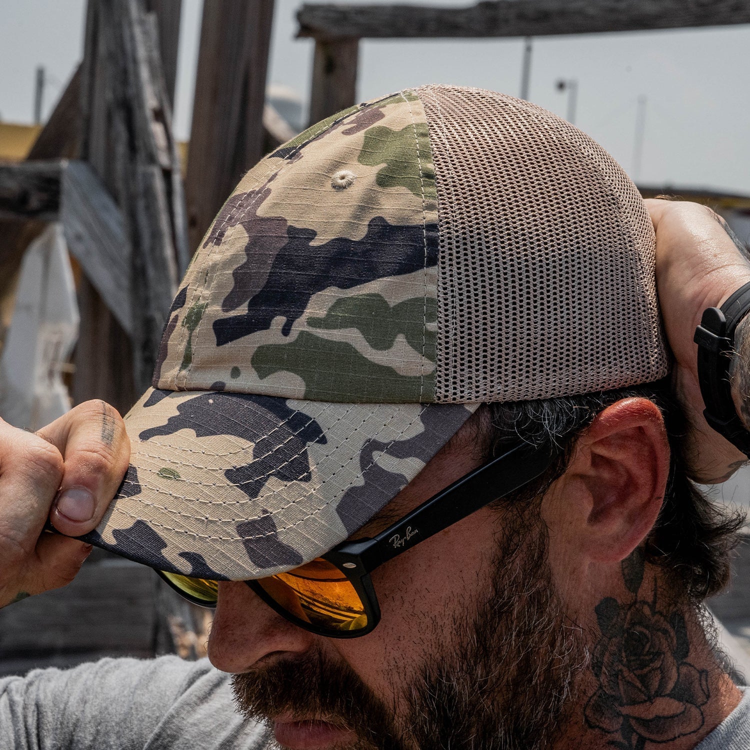 Ripstop Low Pro Operator Snapback Cap
