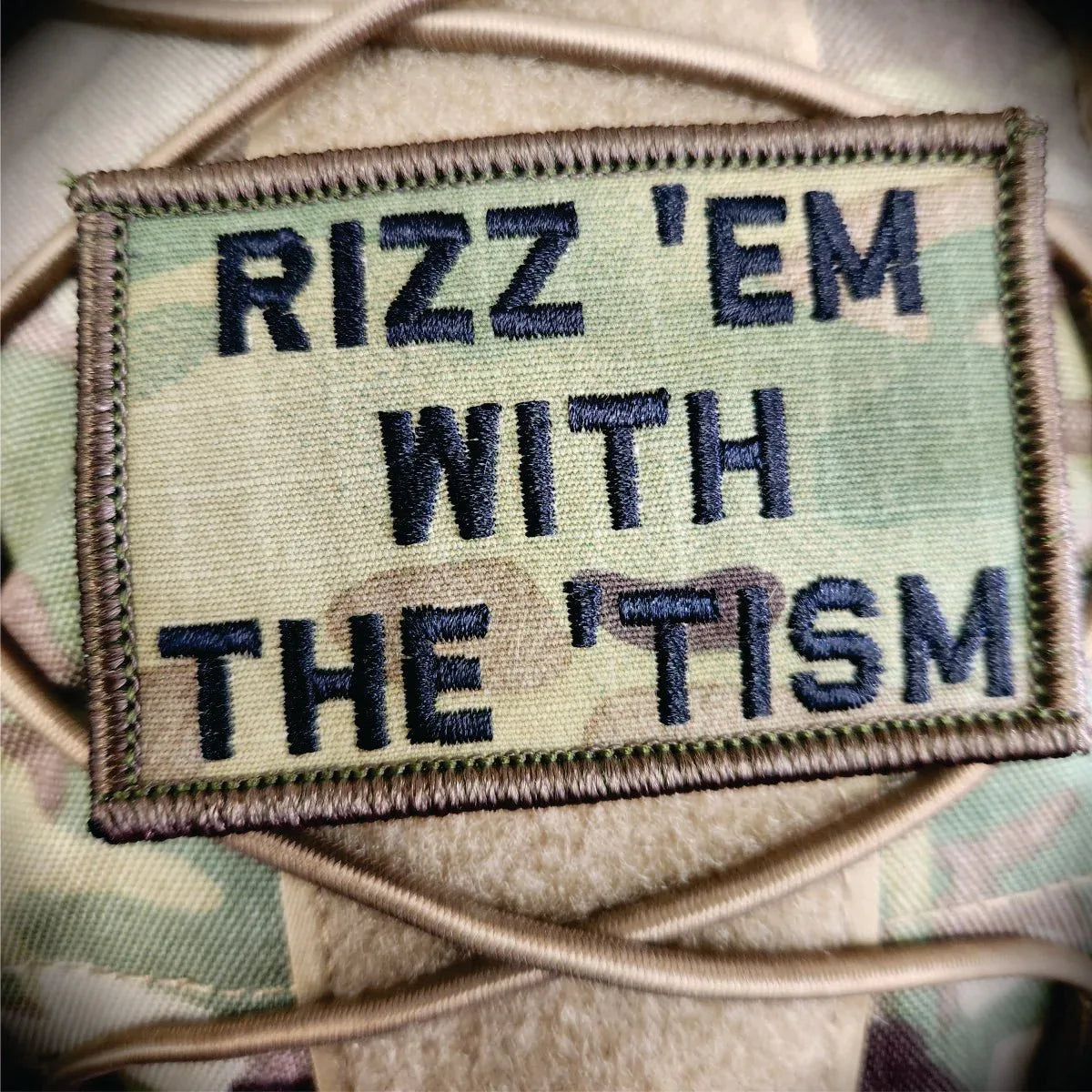 “RIZZ 'EM WITH THE ‘TISM" TACTICAL MORALE PATCH