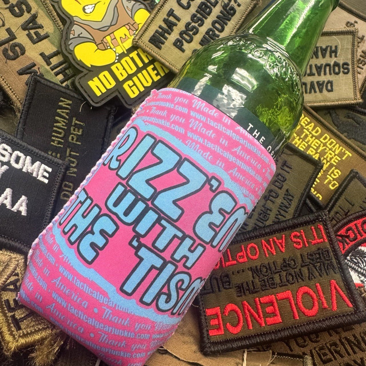 TGJ Neoprene TactiCooler - Rizz 'Em With The 'Tism -Multiple Variants