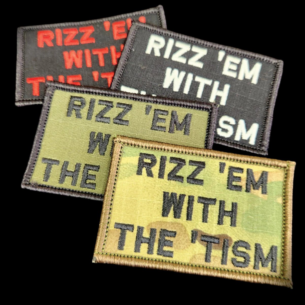 “RIZZ 'EM WITH THE ‘TISM" TACTICAL MORALE PATCH