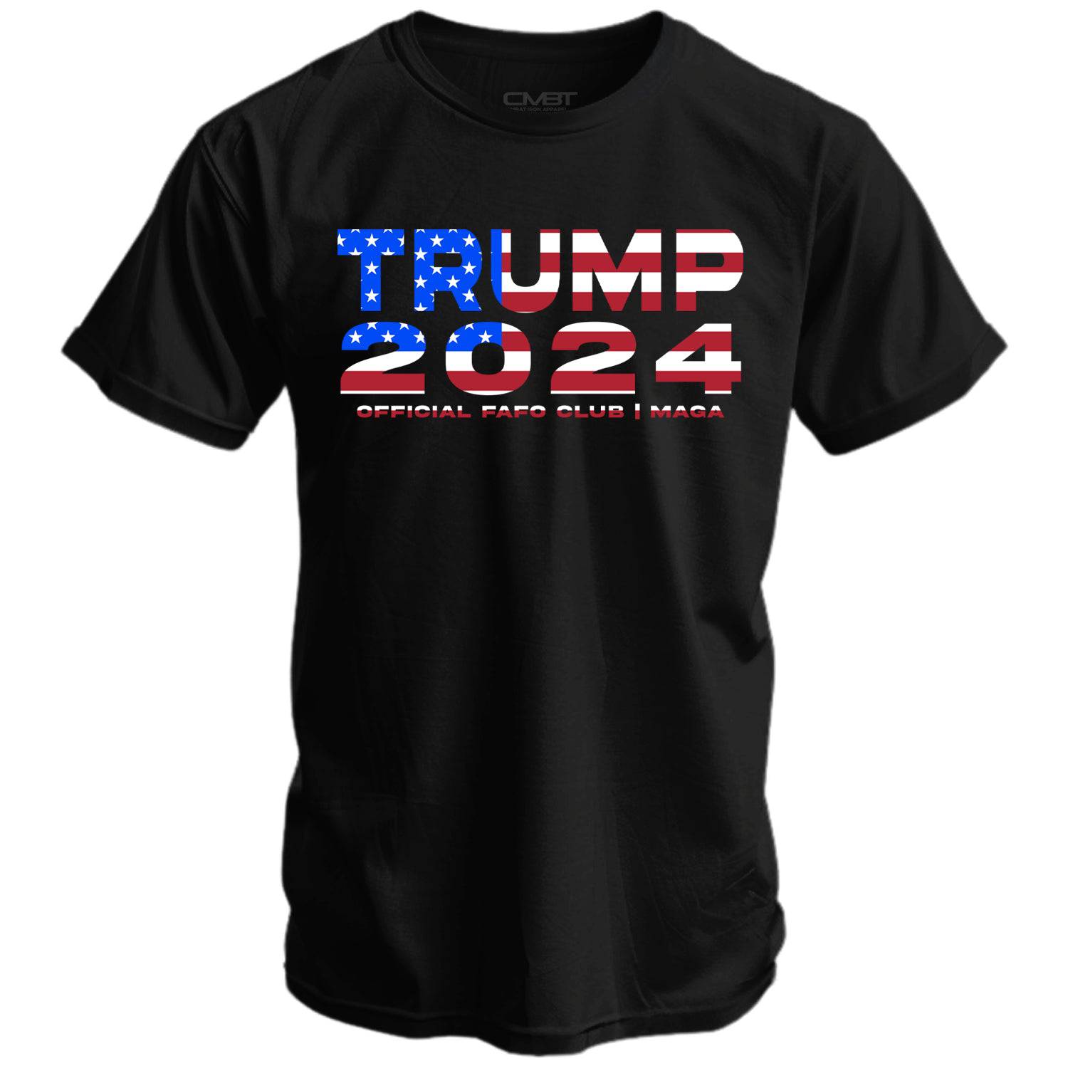 Trump 2024 American Flag Men's T-Shirt