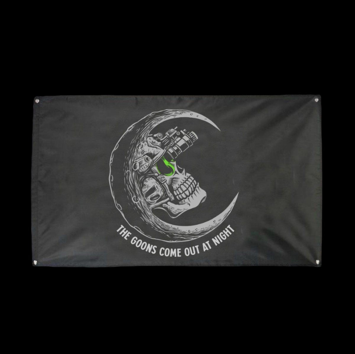 Goons Come Out At Night Gym Flag