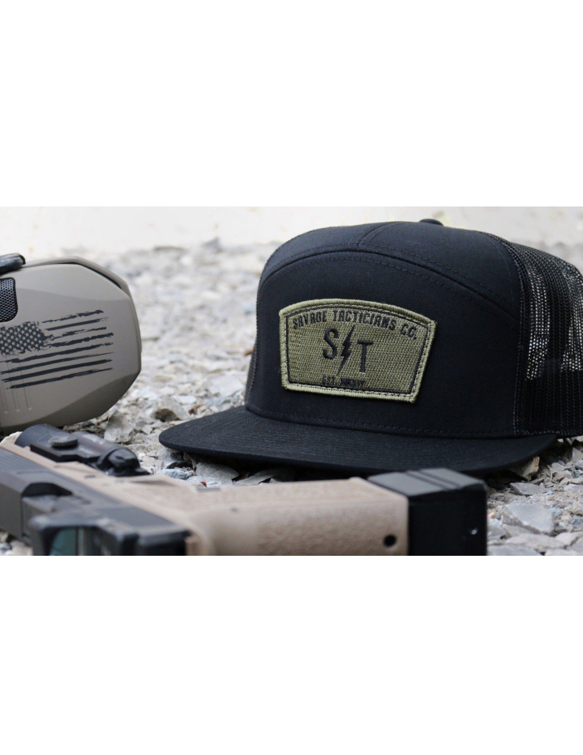 ST Co. Patch Hat - Black