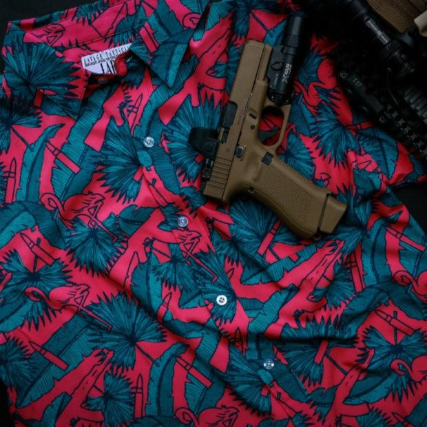 AK Tropical Button-up